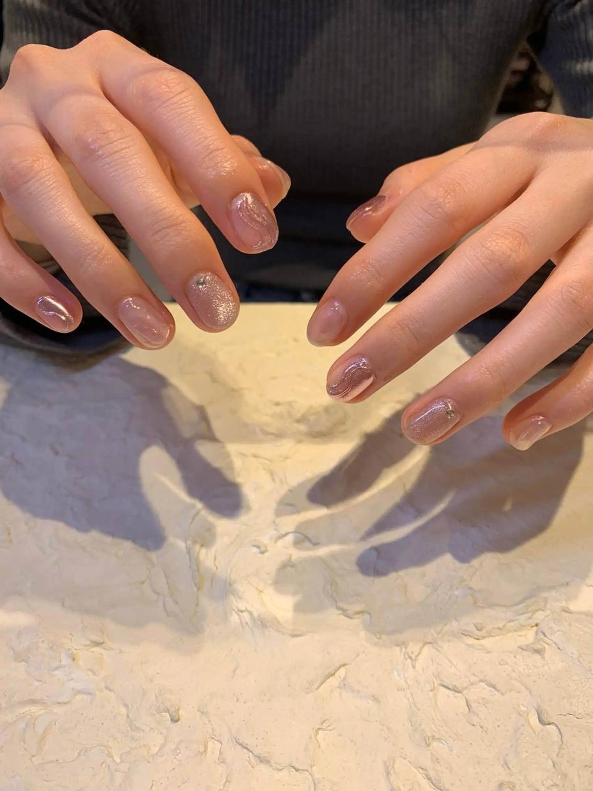 ネイル ニュアンスネイル マキノ ユイのネイルデザイン