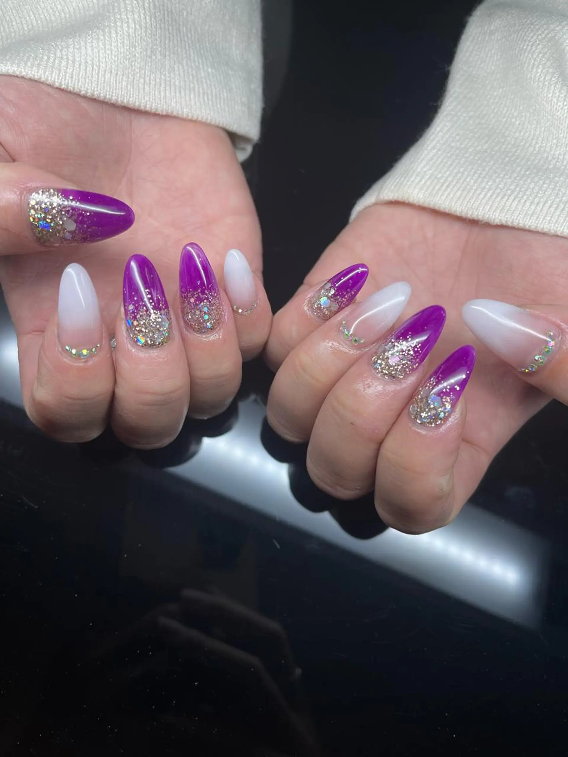 ネイル ハンドネイル 長さ出し専門 nynaのネイルデザイン