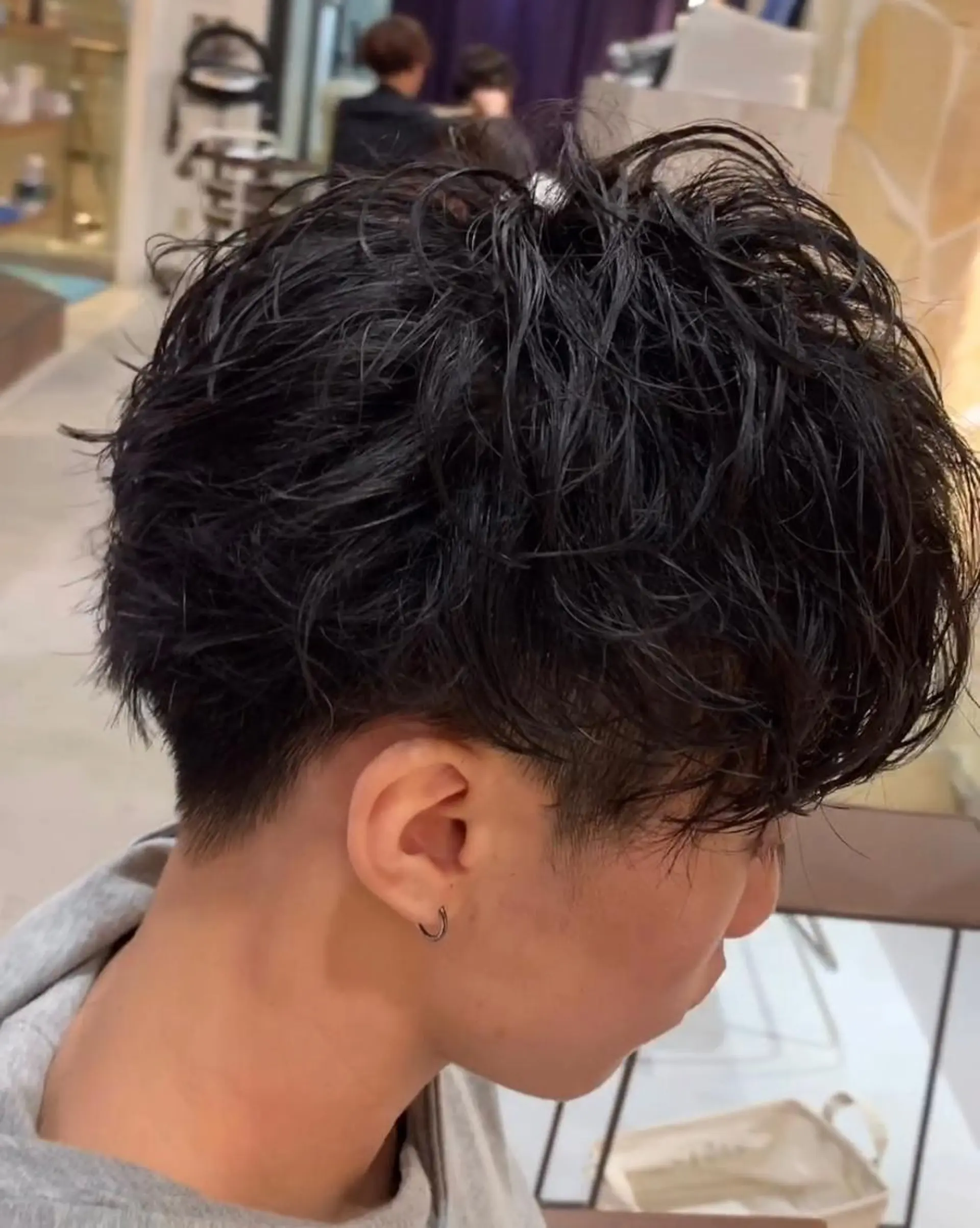 パーマ メンズ メンズハイライト メンズパーマ 髪質改善 メンズ特化美容師/ 新井　洸太のヘアスタイル