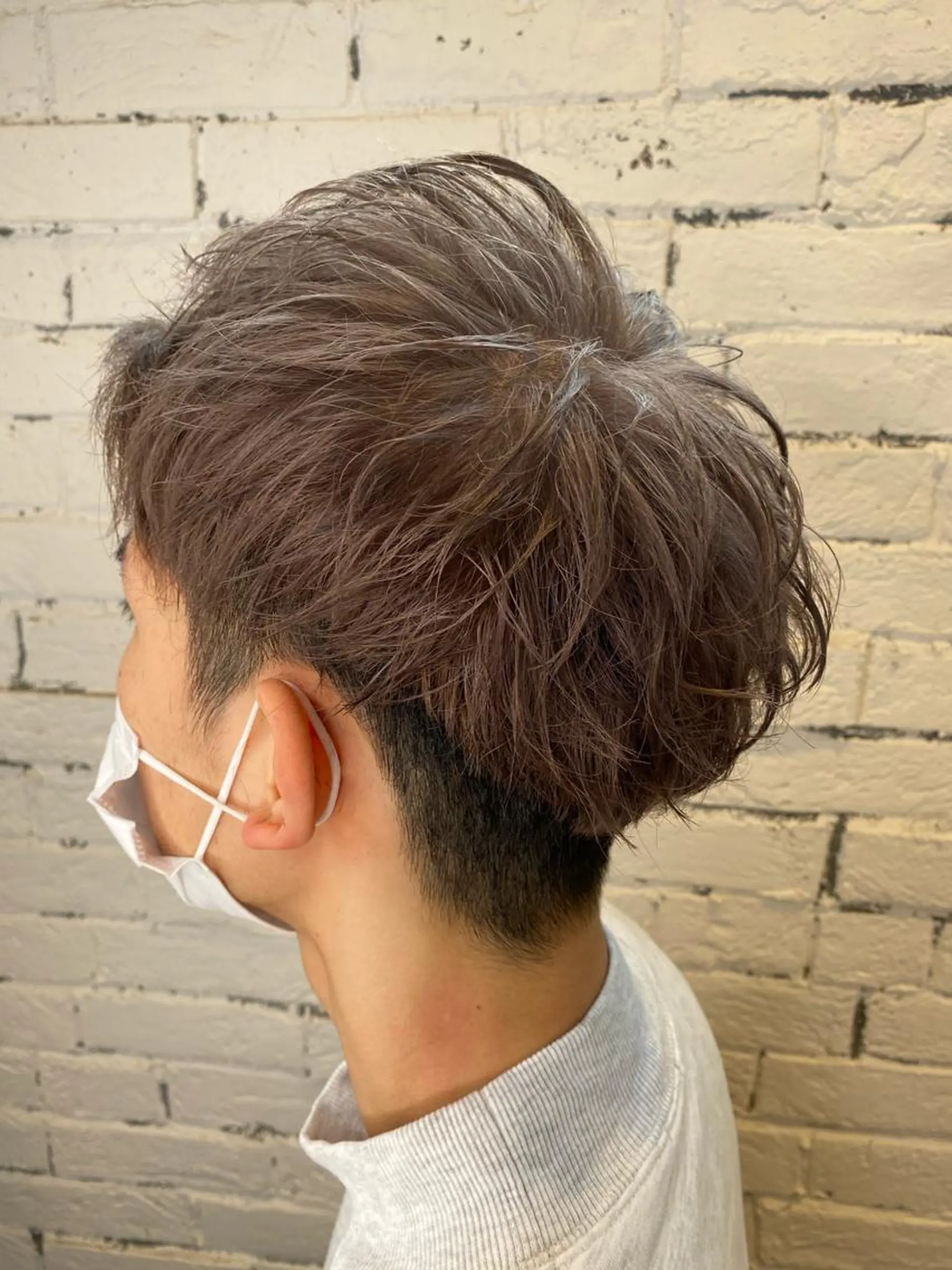メンズ 前田 輝のヘアスタイル
