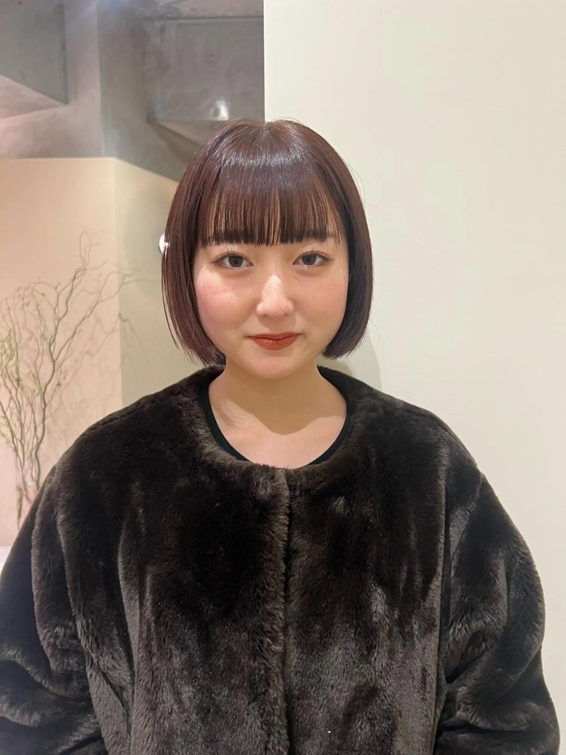 カラー ブリーチ ブリーチなしカラー レイヤーカット NERO加藤木麻彩のヘアスタイル