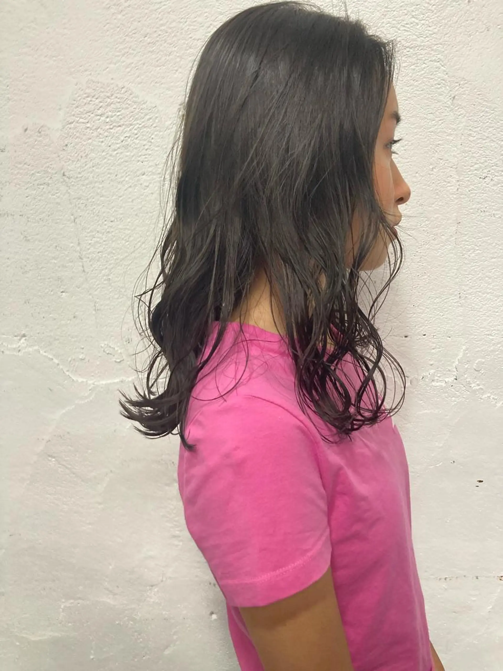 セミロング パーマ BRIST kitaのヘアスタイル