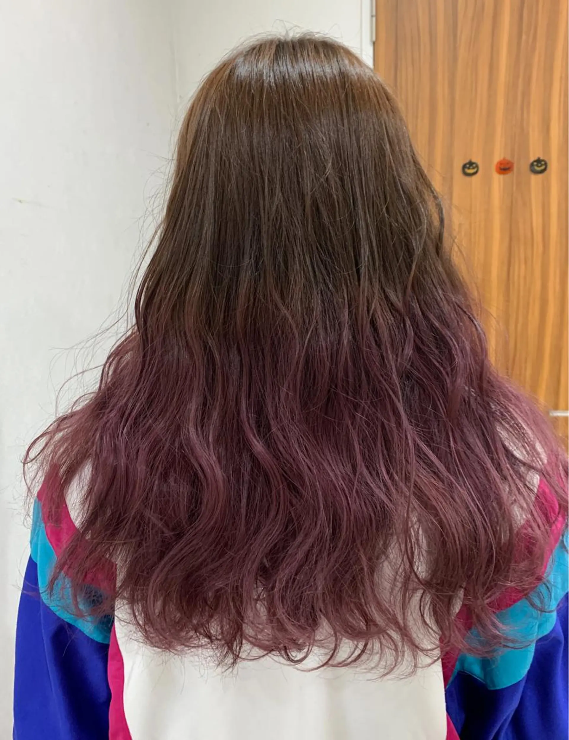 ロング カラー 脱白髪染め美容師 竹内涼乃のヘアスタイル