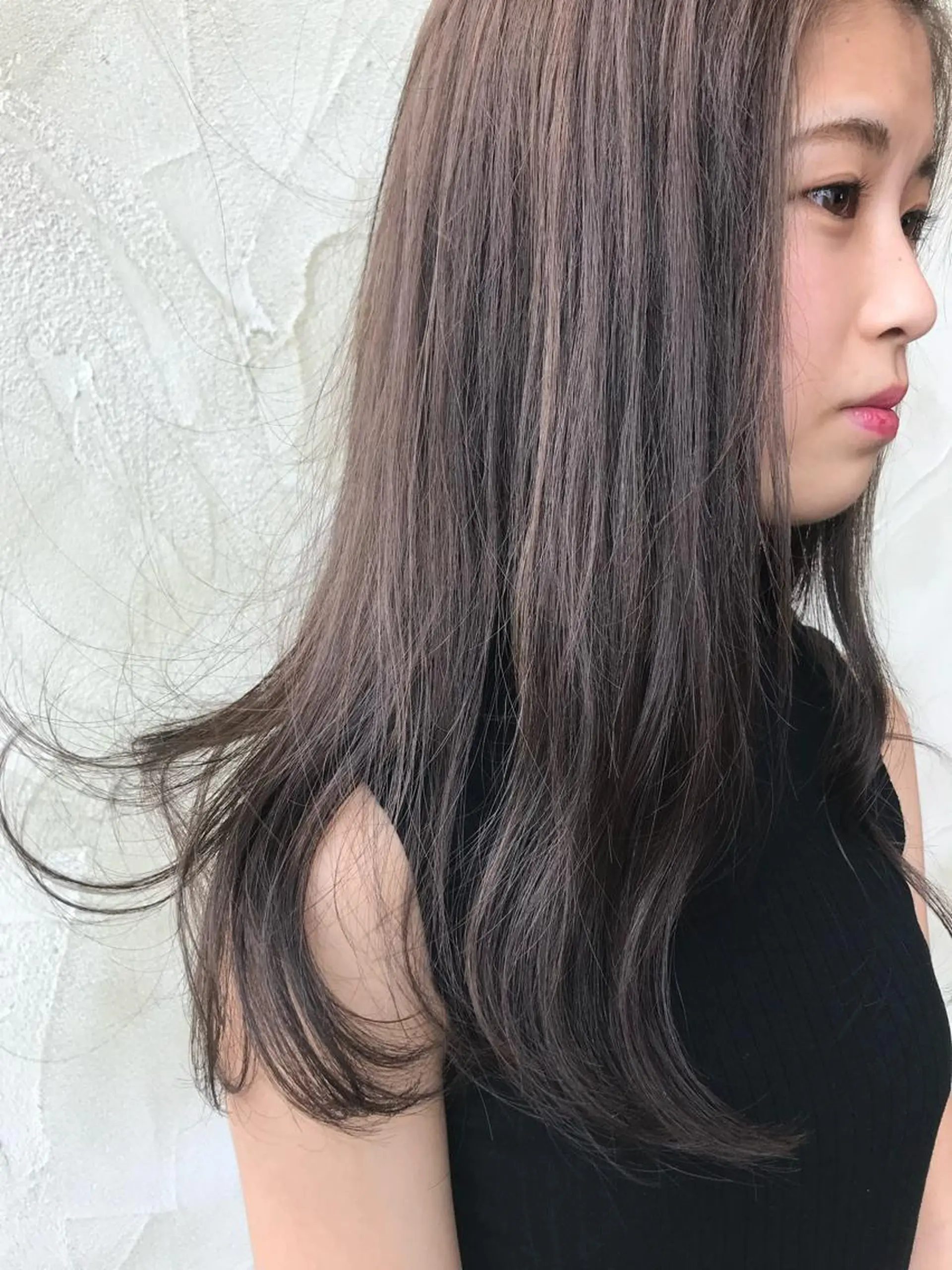 ロング カラー 追立 優稀のヘアスタイル