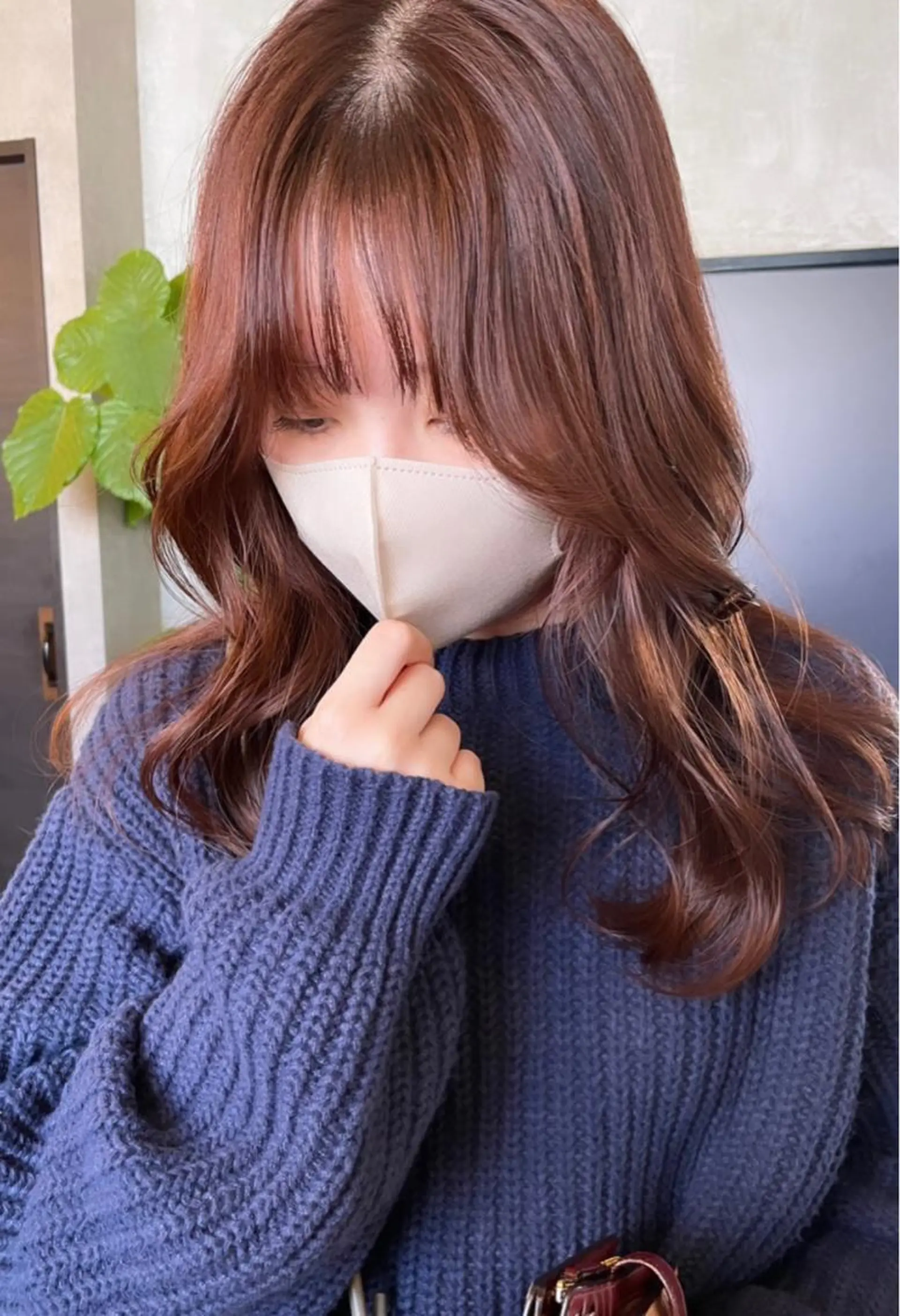 セミロング カラー risako🇰🇷 韓国ヘア/レイヤーのヘアスタイル