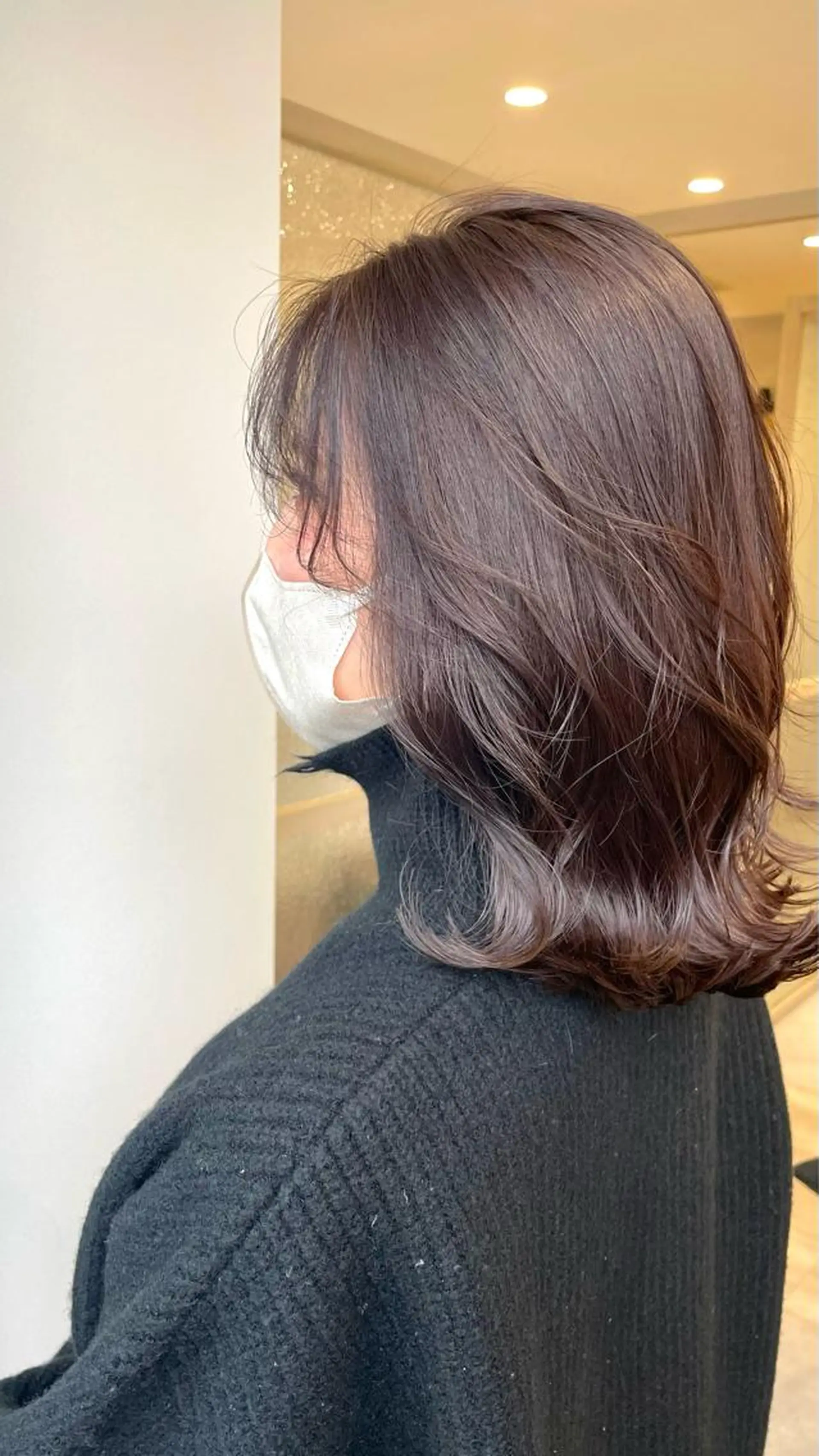 ミディアム カラー モデルさん募集中IT byALBUM八王子のヘアスタイル