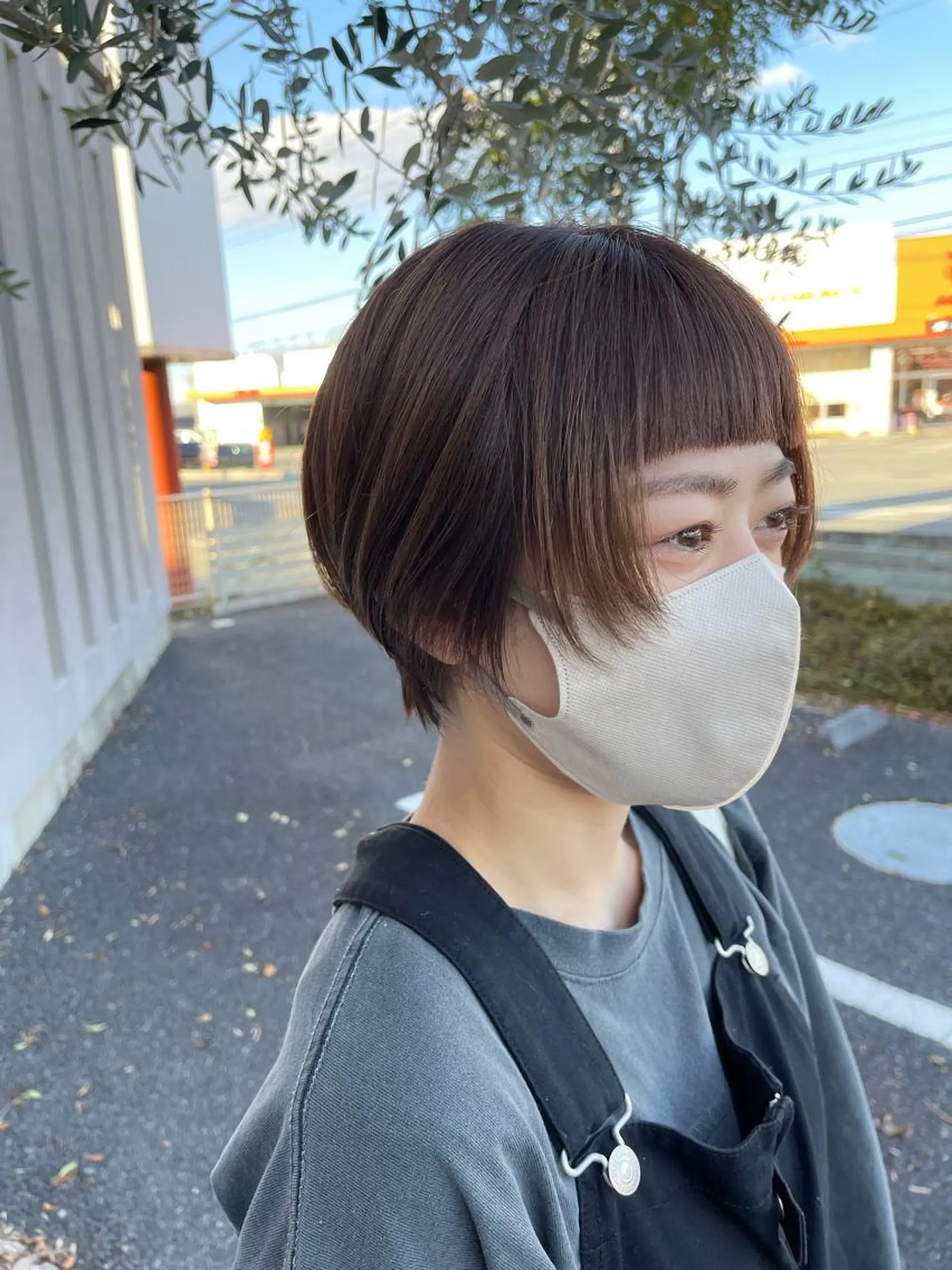 ショート 梶原 真帆のヘアスタイル