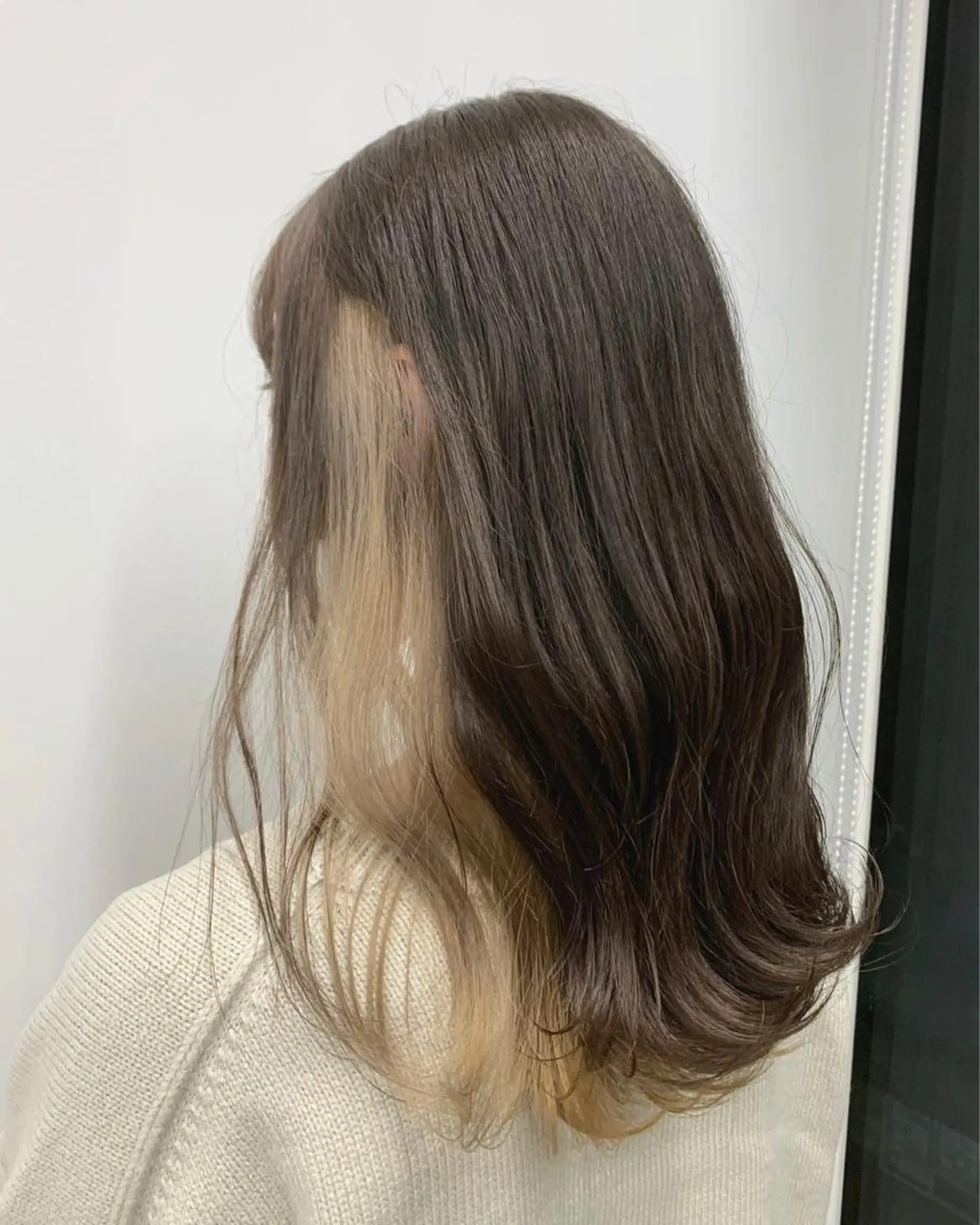 ロング カラー 無料カットモデル募集 スタイリスト石井大夢のヘアスタイル