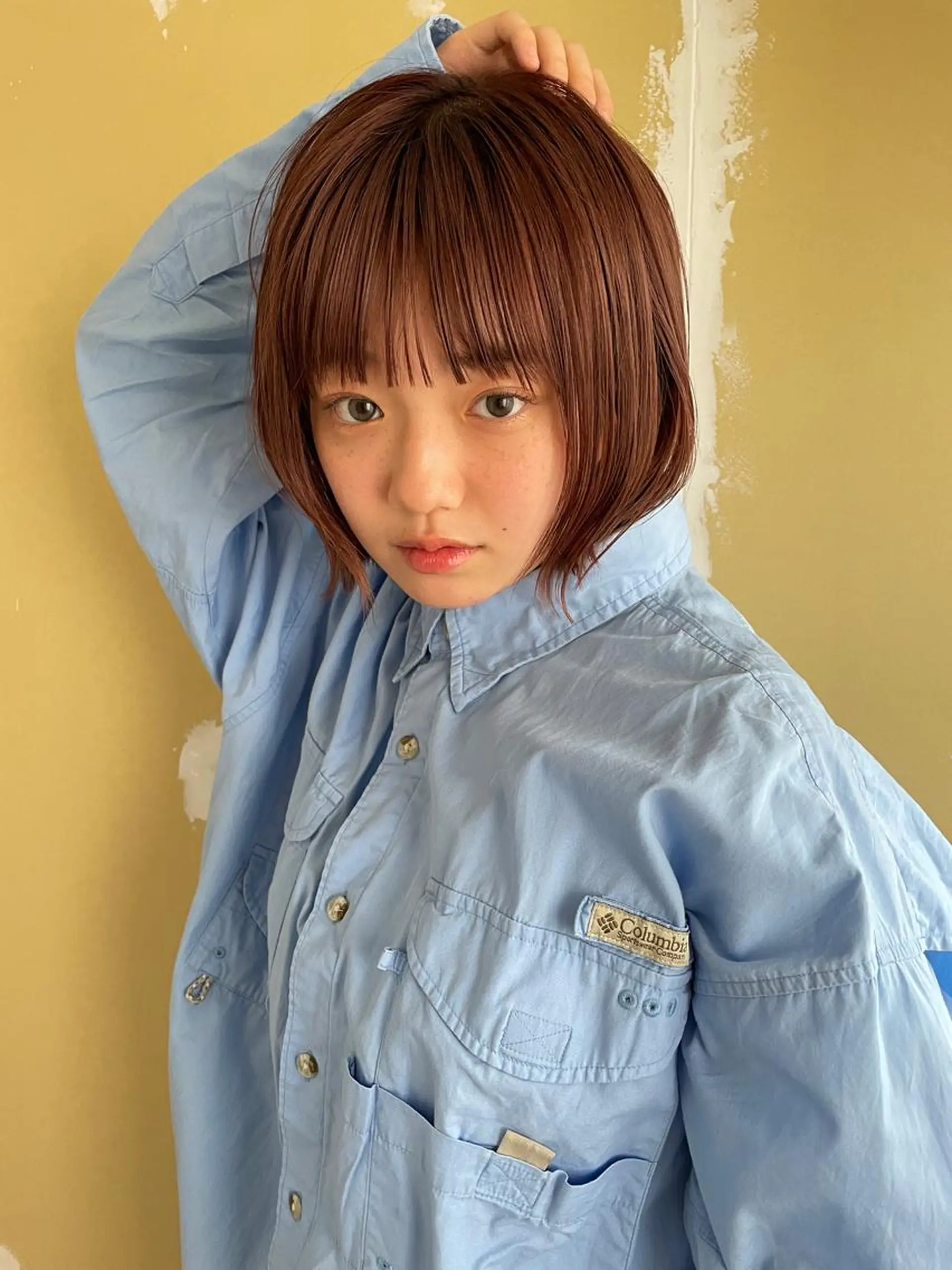 ショート カラー 高橋 愛美のヘアスタイル