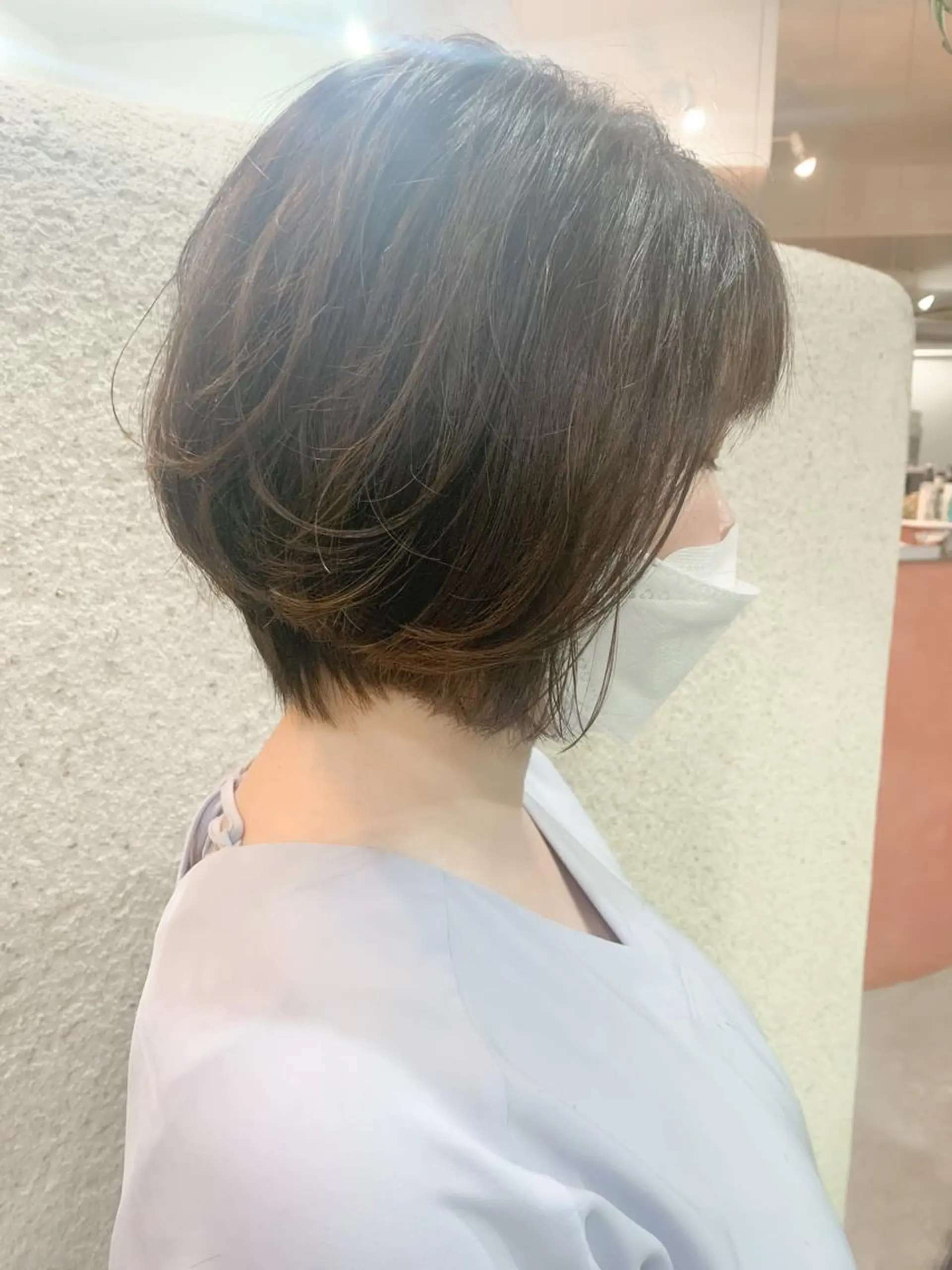 ショート カット ヘッドスパ ヘアセット 角戸 りおのヘアスタイル