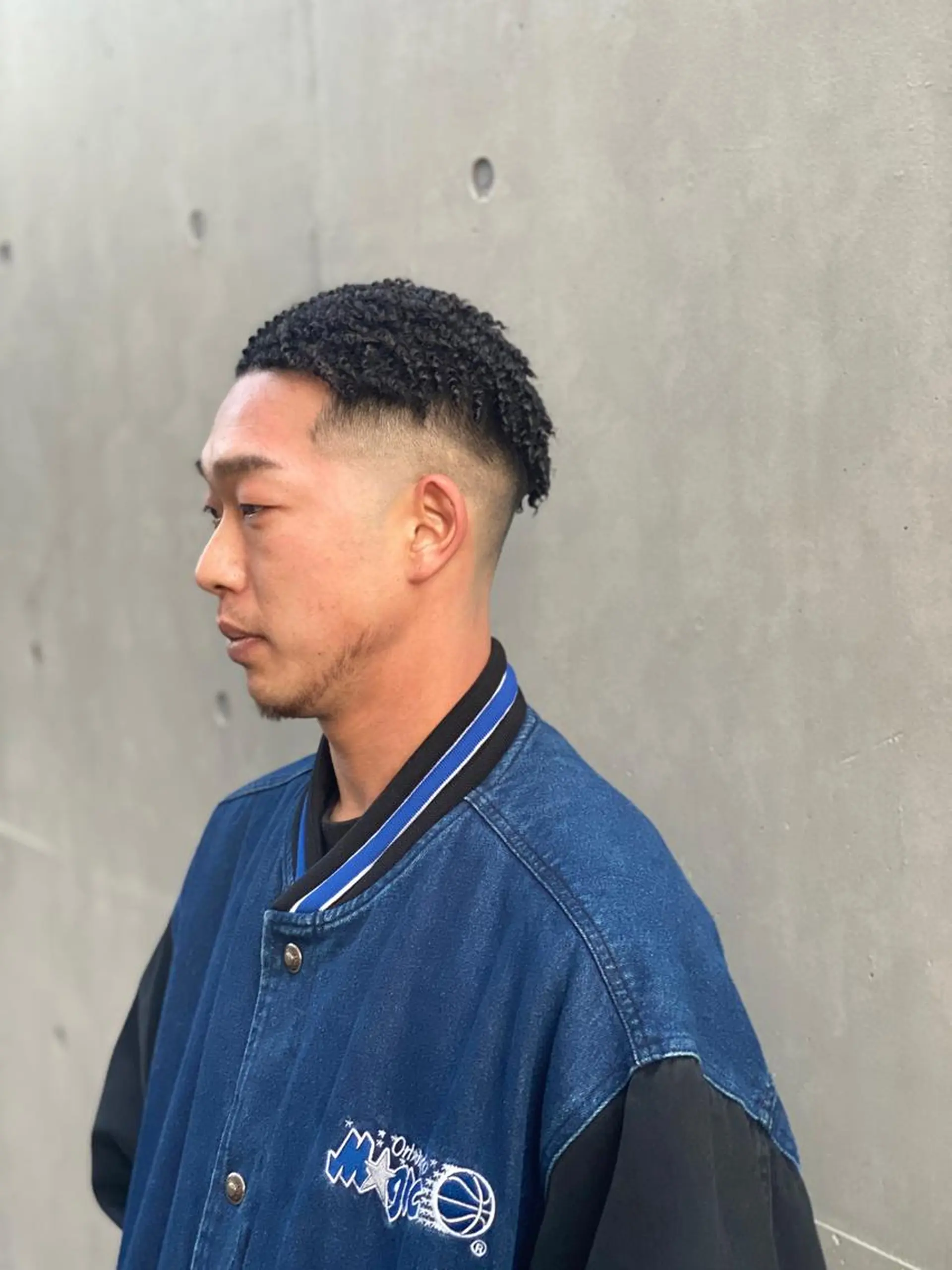 ショート パーマ 中元 淳のヘアスタイル