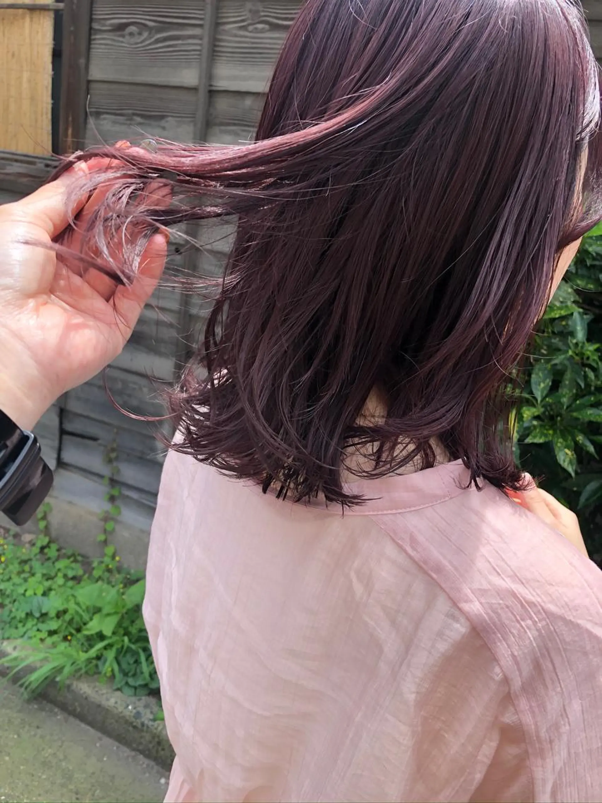 ミディアム カラー コレットヘアー 田中アヤノのヘアスタイル