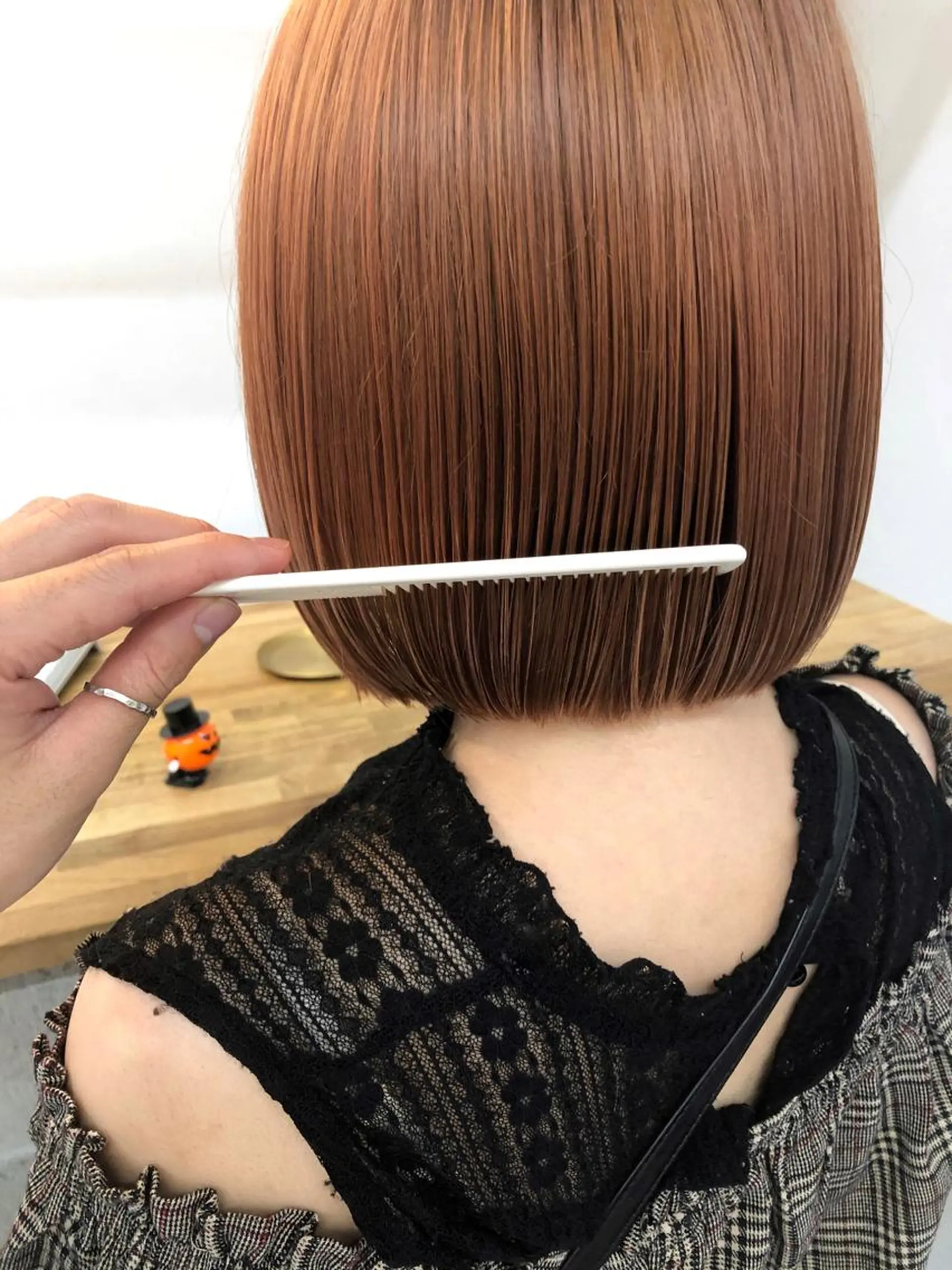 ショート カット 森本裕/オーナー/ スパイラルパーマのヘアスタイル