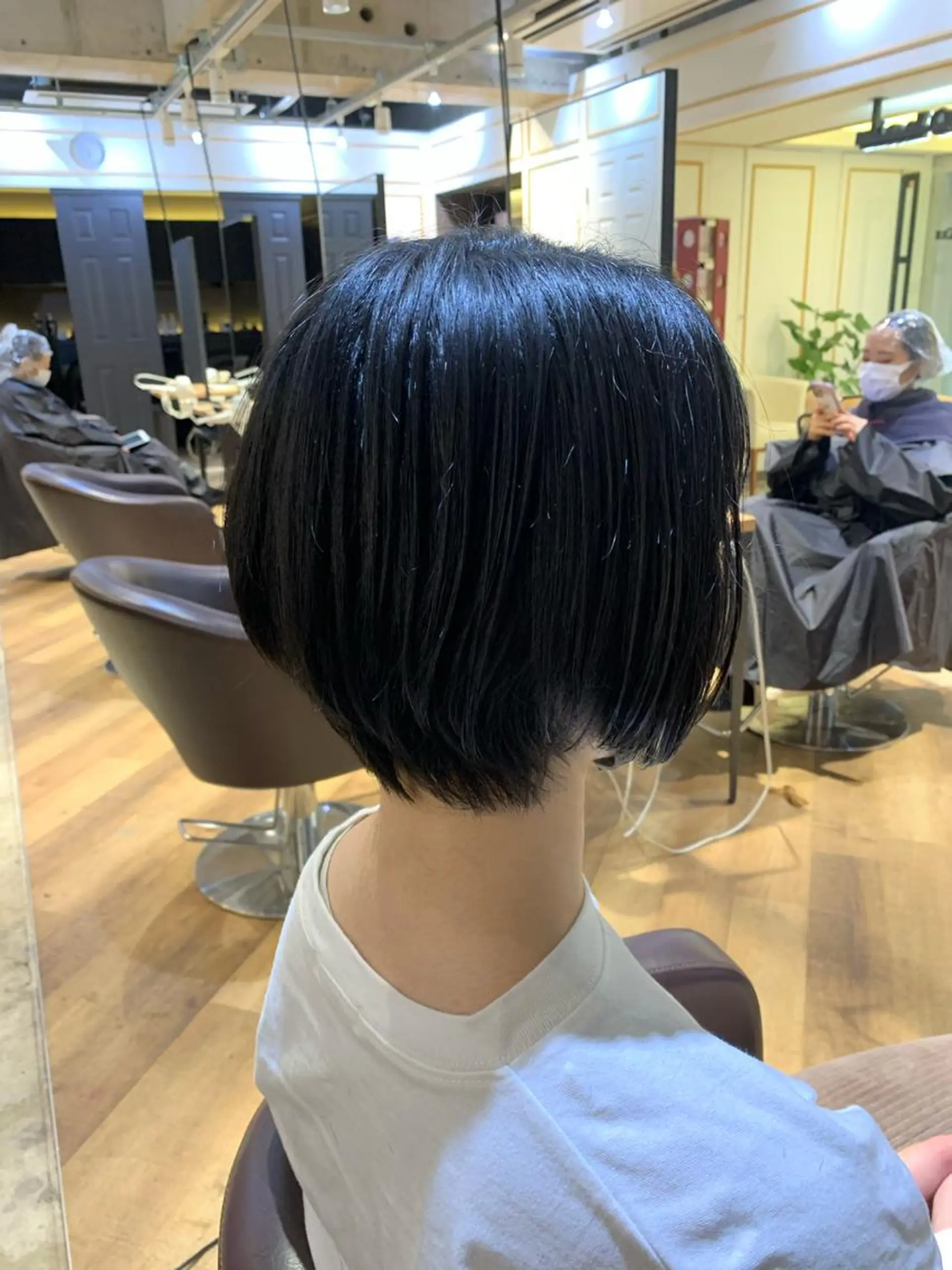 ショート ショートボブ ボブ ショートヘア トクシ ーのヘアスタイル