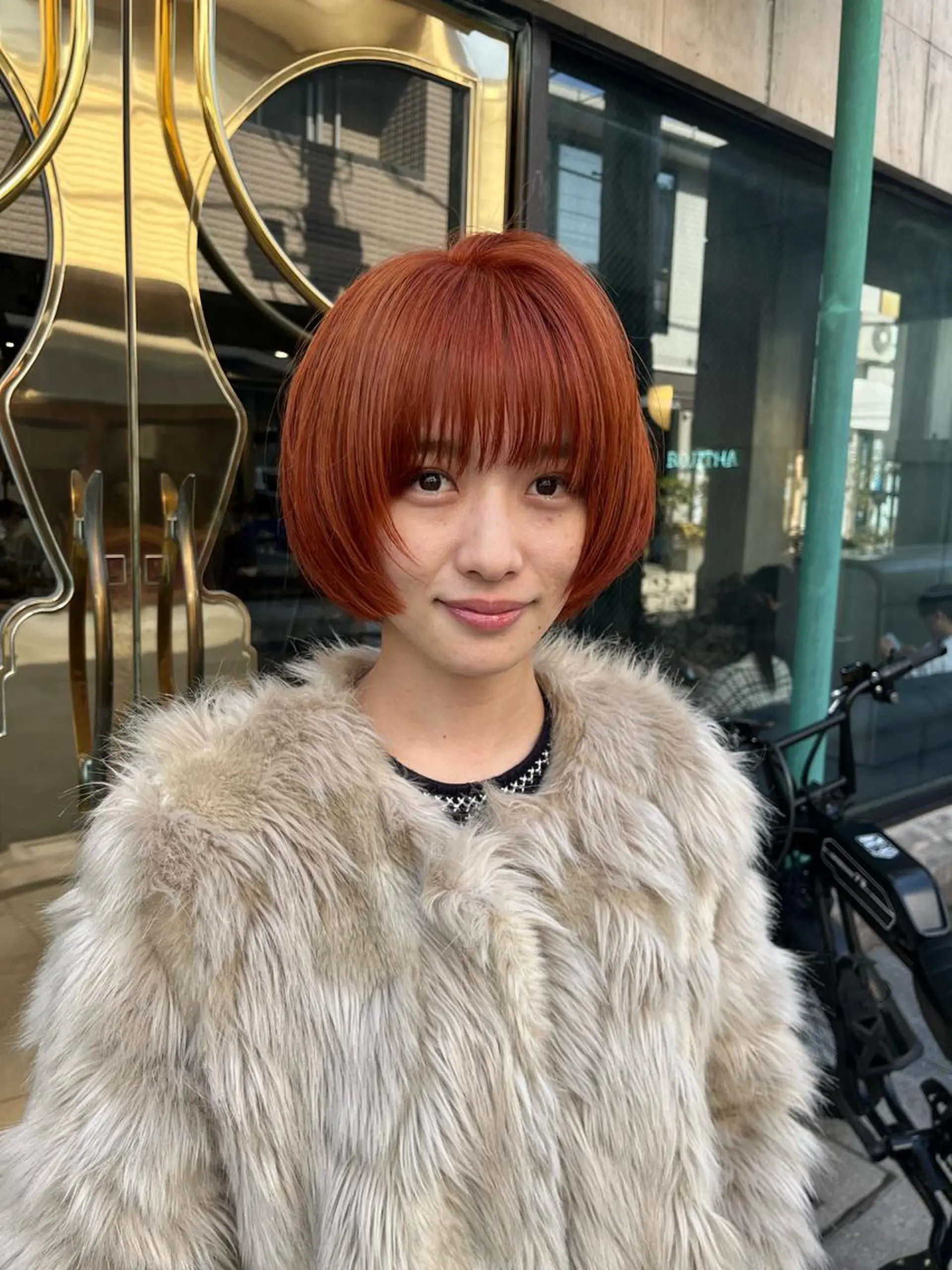 ショート カラー オレンジ カット ヘアカラー トリートメント DX所属・✨メンズスタイル✨ Daiのヘアスタイル