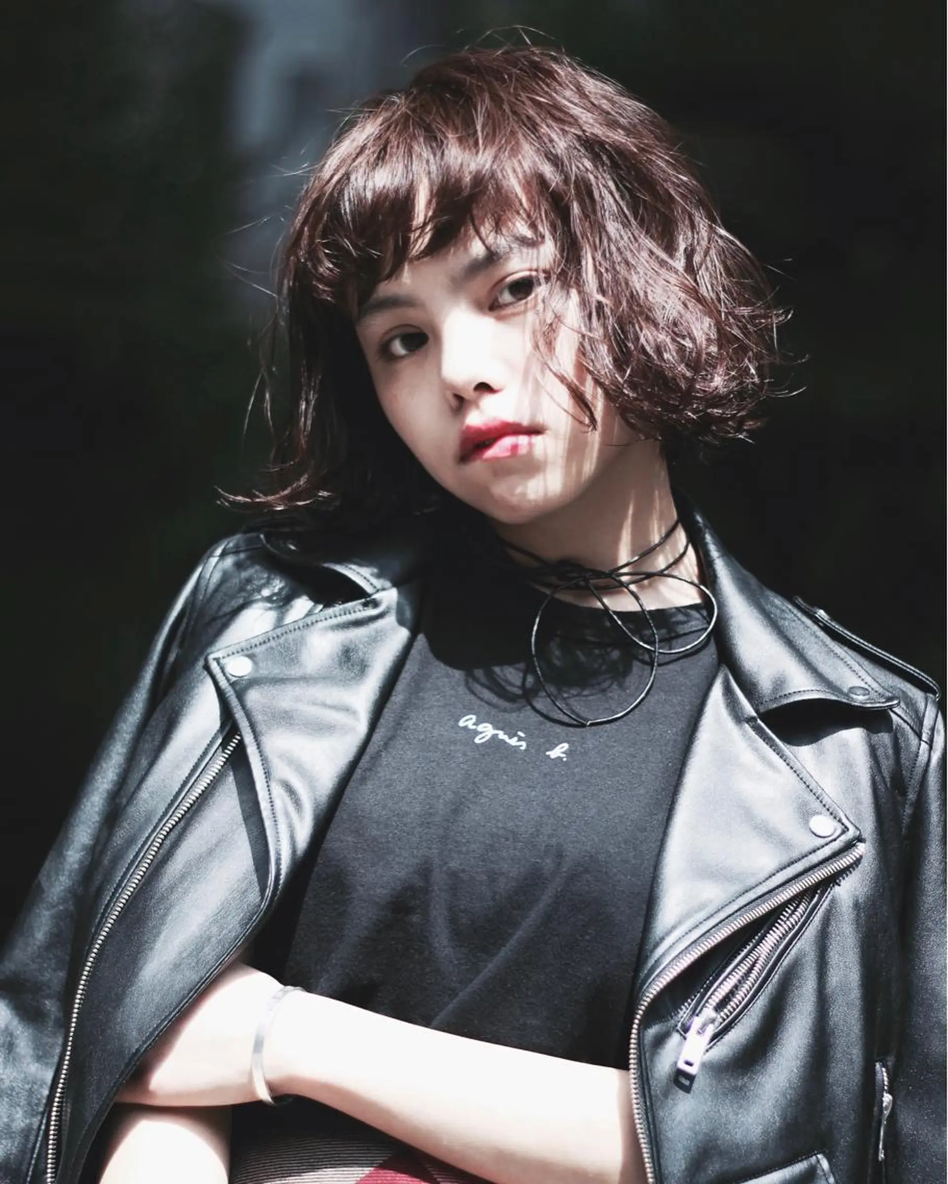 ショート カラー パーマ 優作 〜圧倒的信頼〜のヘアスタイル