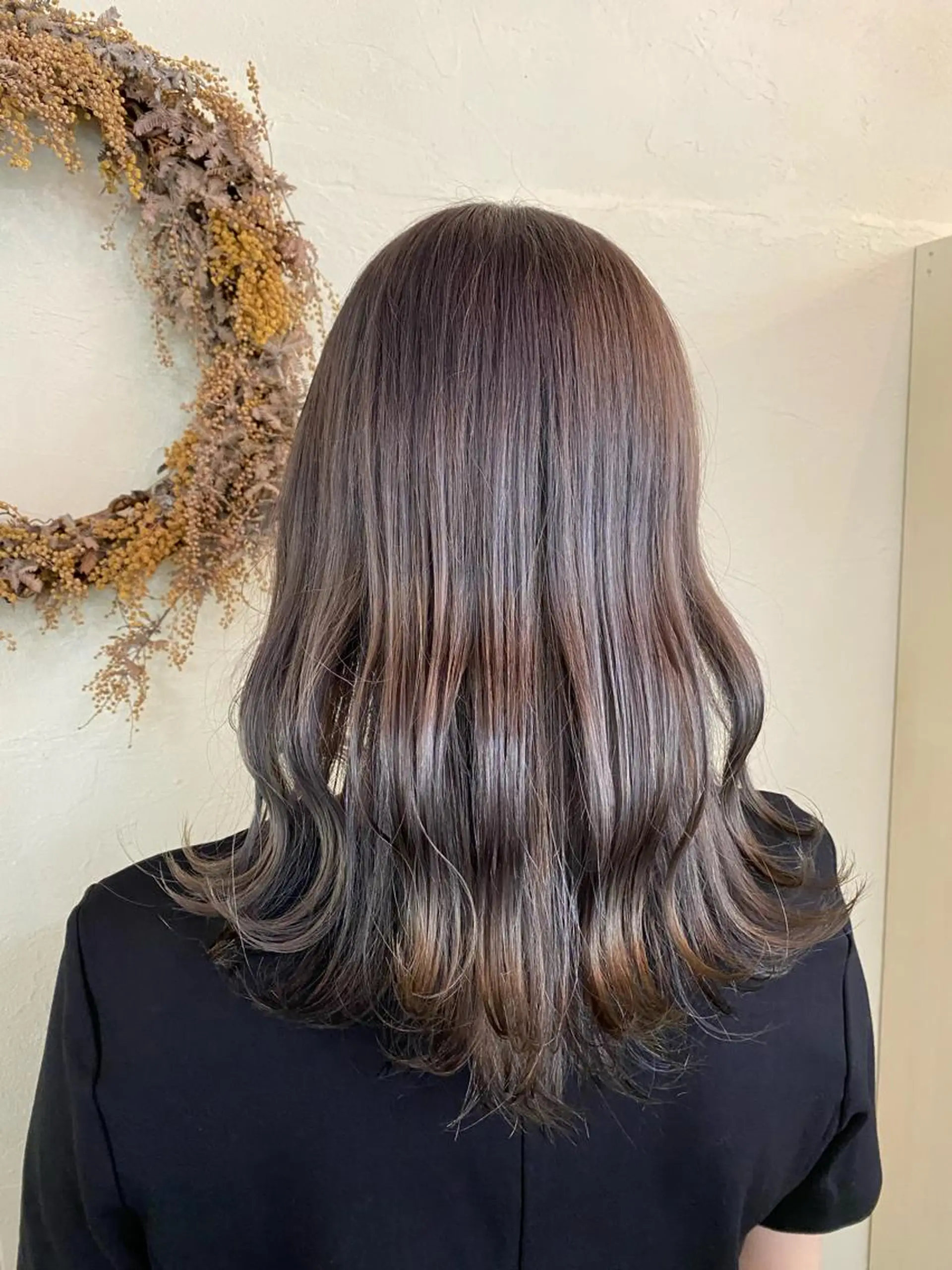 セミロング カット トリートメント ENIF ヤマグチアツコのヘアスタイル