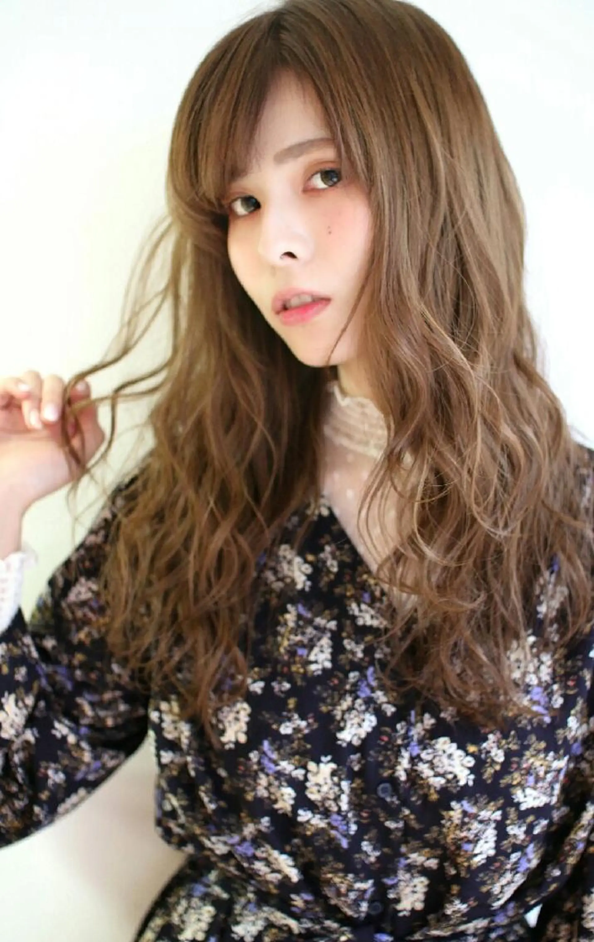 ロング カラー 堀内 翔のヘアスタイル