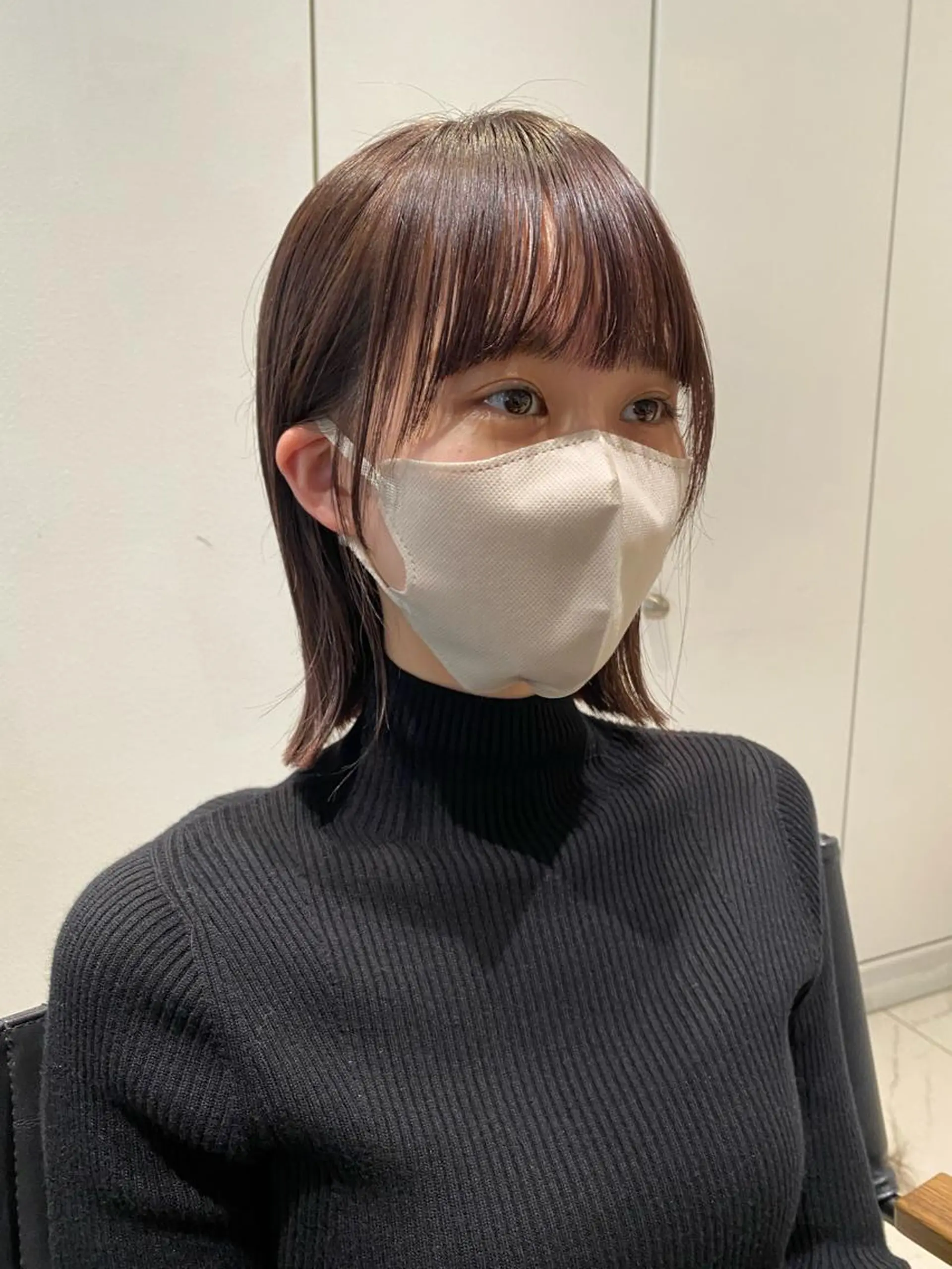 ショート ボブ カット ヘアカラー トリートメント 🍸nana/透明感 カラー/レイヤー✨のヘアスタイル