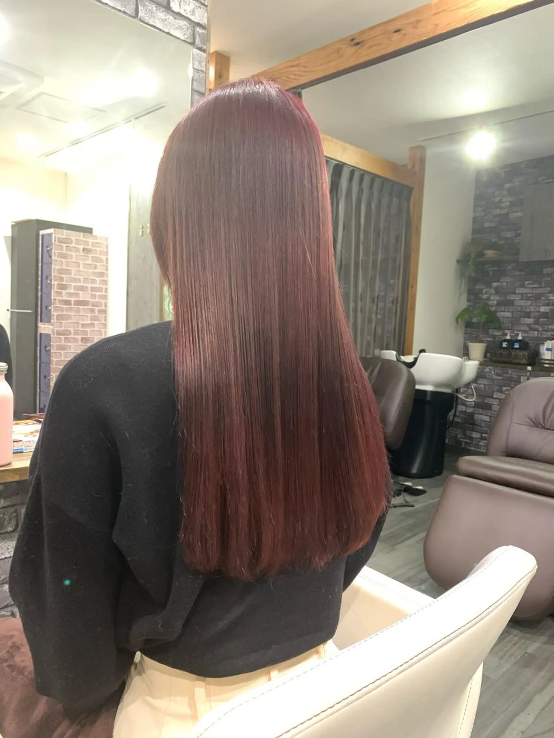 ロング 平田 広大のヘアスタイル