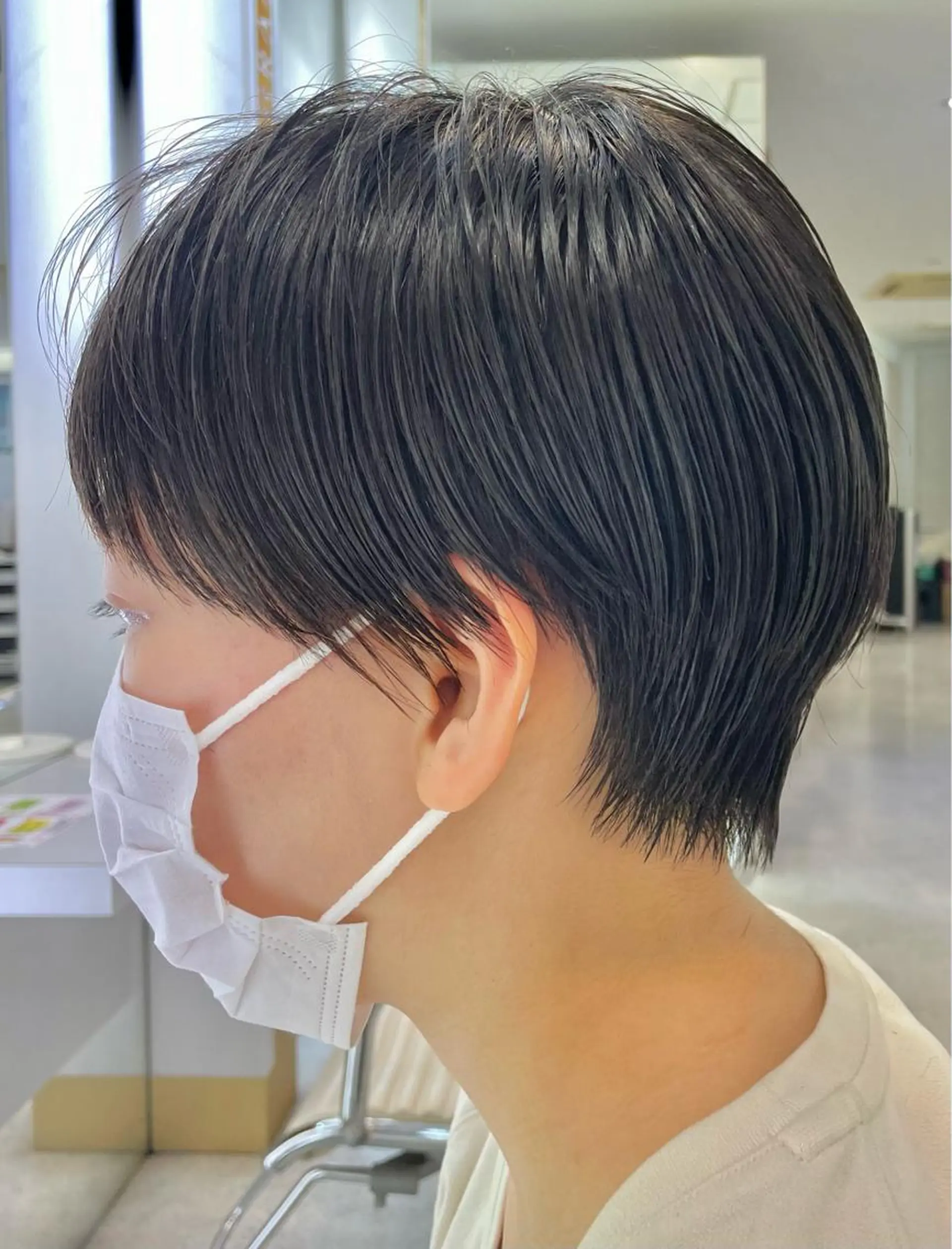 ショート 韓国/レイヤーカット 顔周り/廣瀬達哉のヘアスタイル