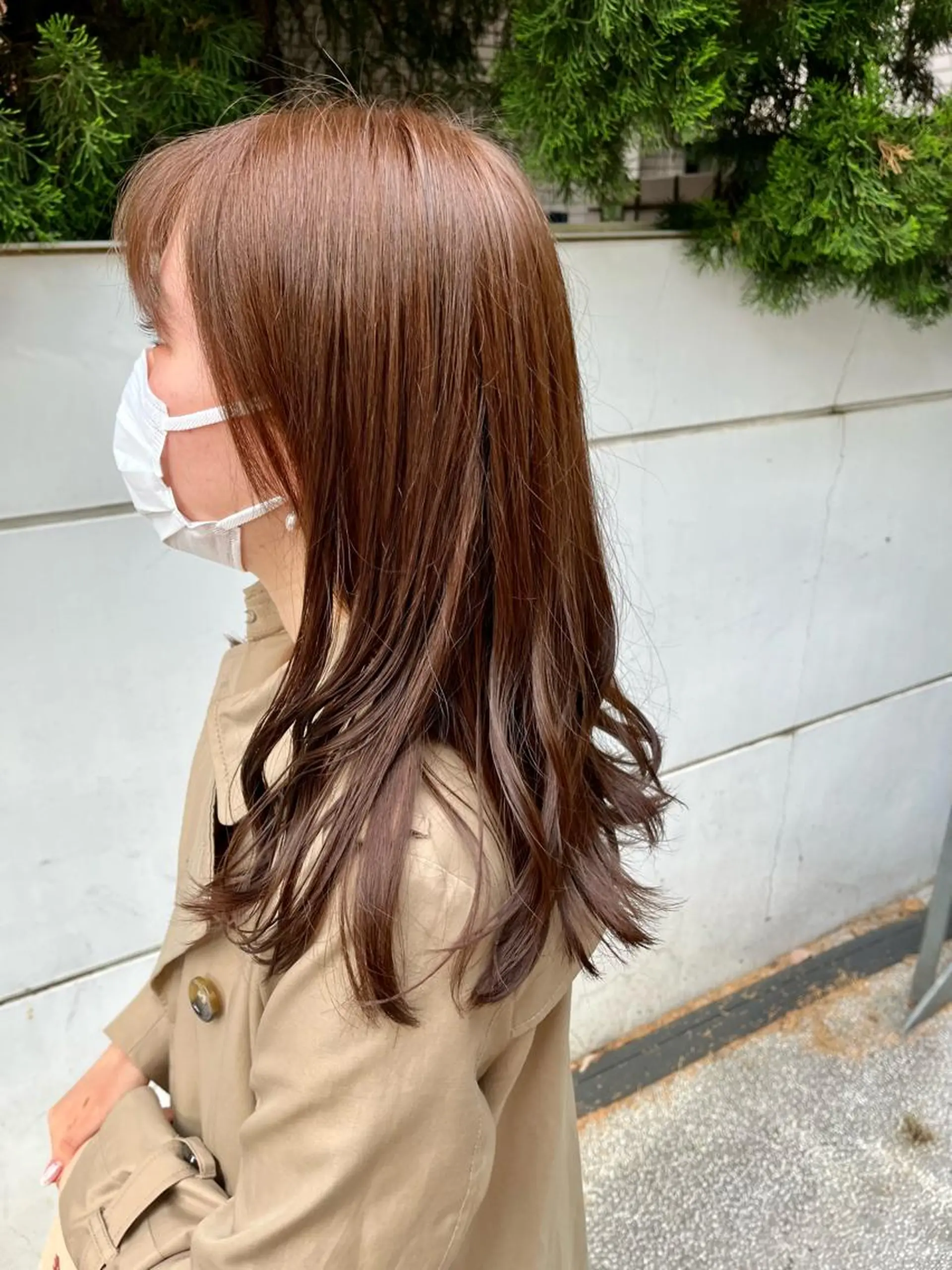 ロング ヘアカラー トリートメント うるツヤハイトーン✨ /西川郁巳のヘアスタイル