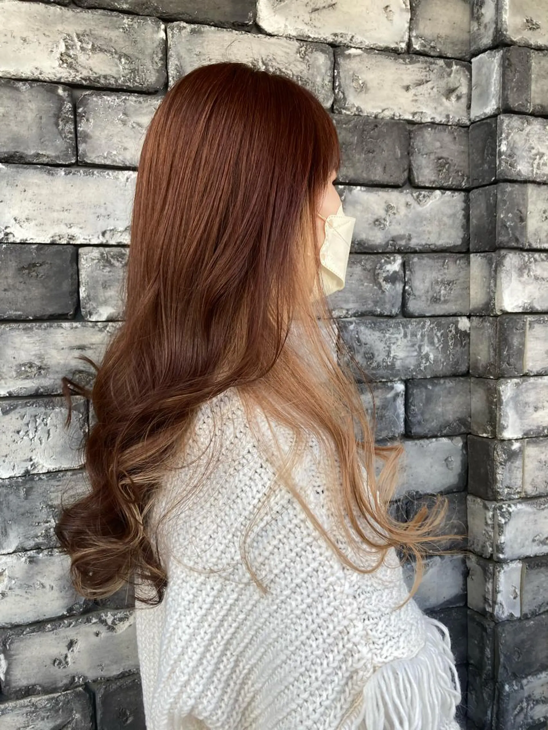 ロング カラー カット ヘアカラー トリートメント ✂️似合わせの魔術師 石田一樹✂️のヘアスタイル