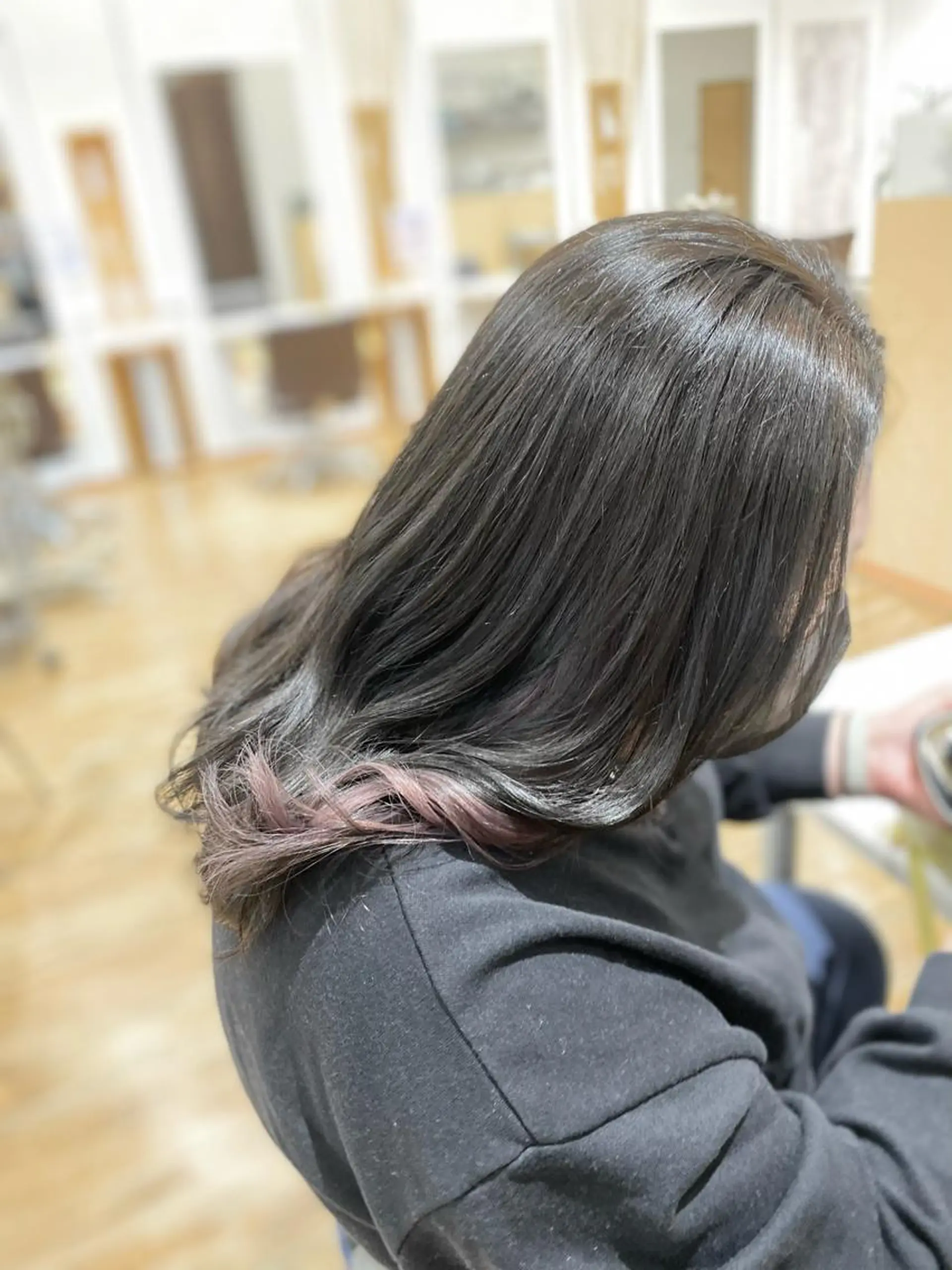 ロング カラー 堀 大輔のヘアスタイル