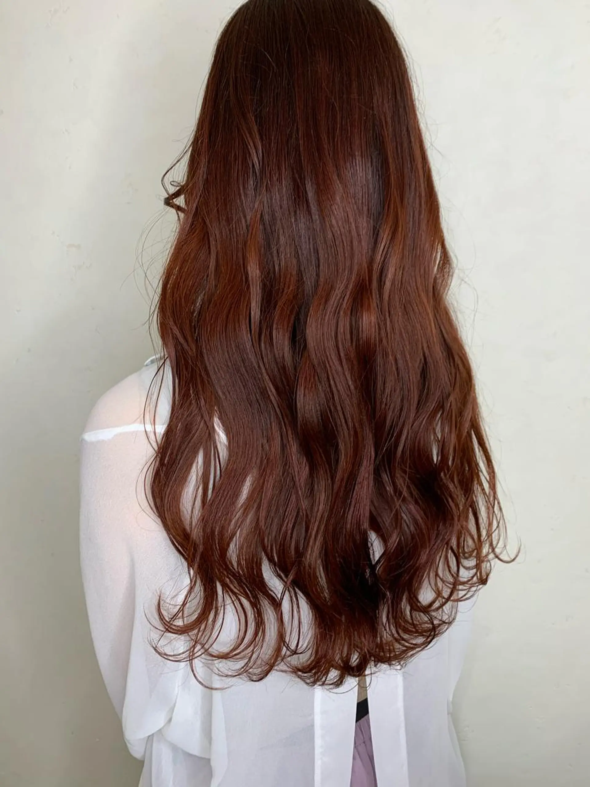 ロング ボブ くびれヘア 顔周りカット ハイライト 髪質改善 オリーブカラー 特化　　kaiのヘアスタイル