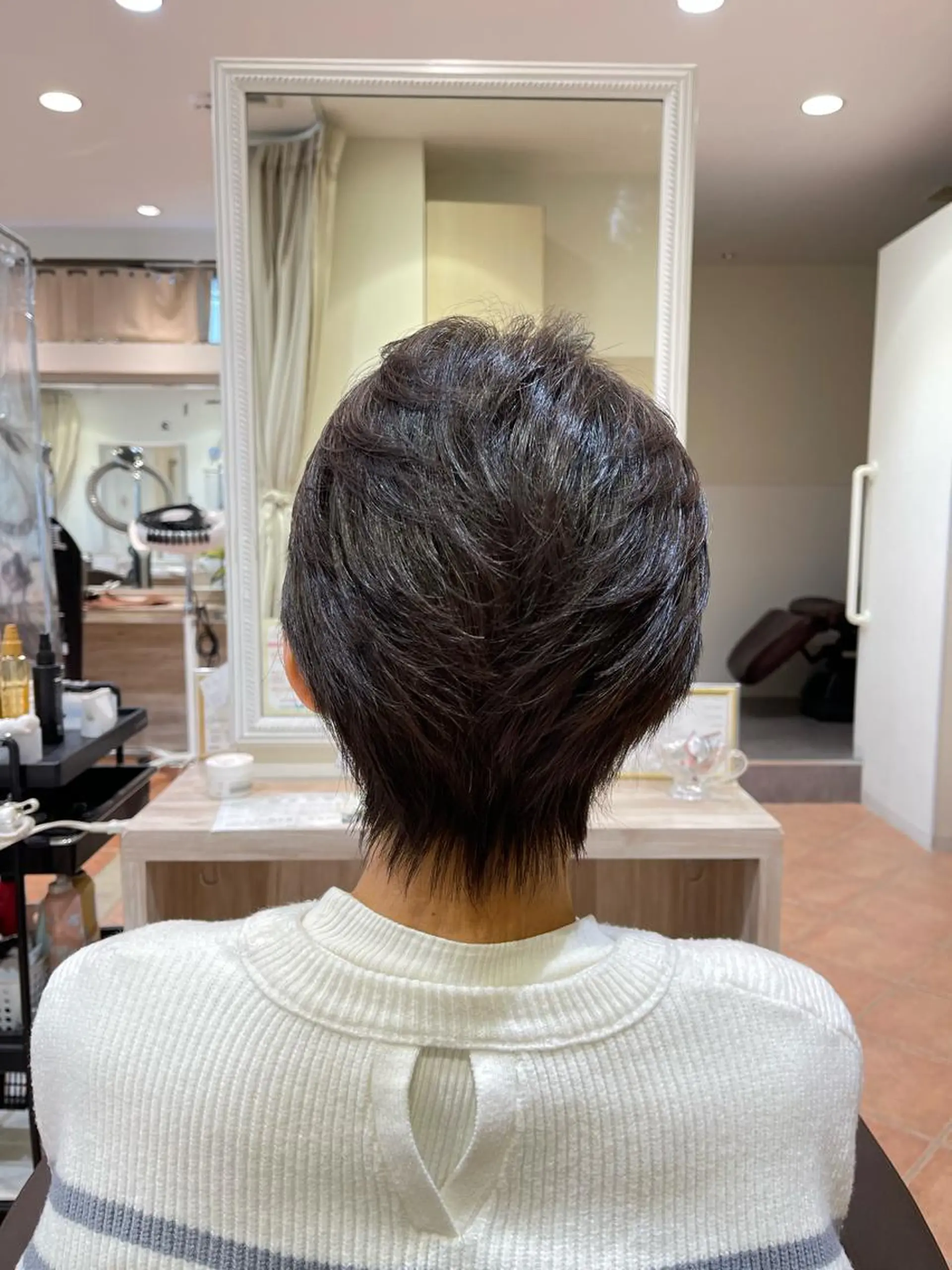 ショート ☘️清潔感爆上げ☘️ 岡部恒輝のヘアスタイル