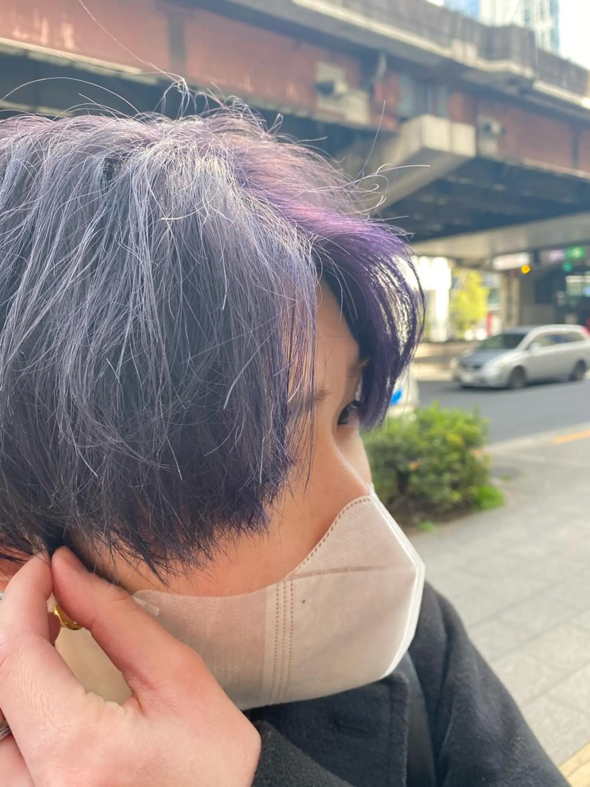 ショート カラー パーマ ヘアアレンジ メンズ 🔥メンズ特化渡辺 🔥ブリーチカラーのヘアスタイル