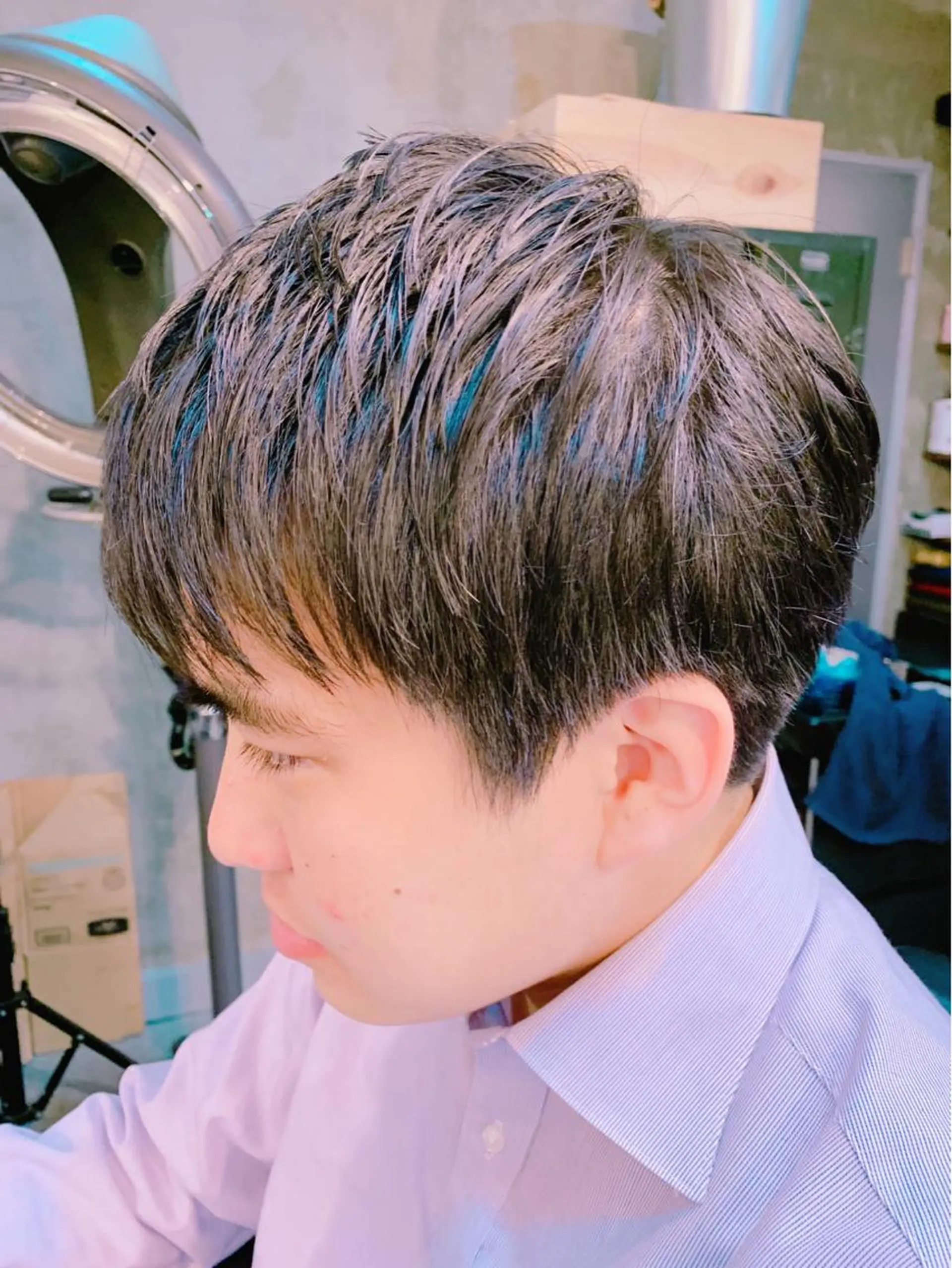 ショート メンズ ビジネス 刈り上げ メンズ専門CANEL かずまのヘアスタイル