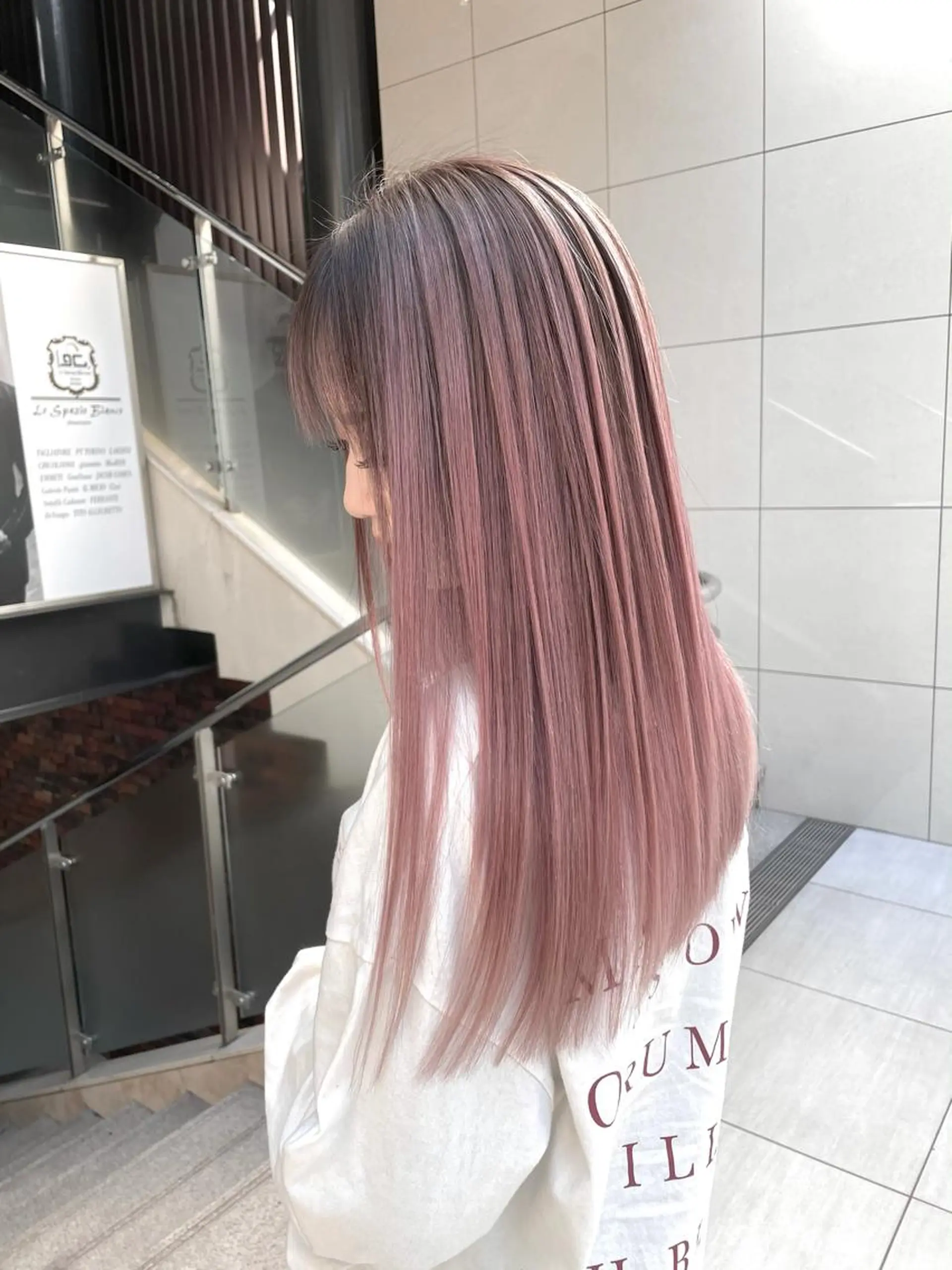 セミロング 小山 一之のヘアスタイル