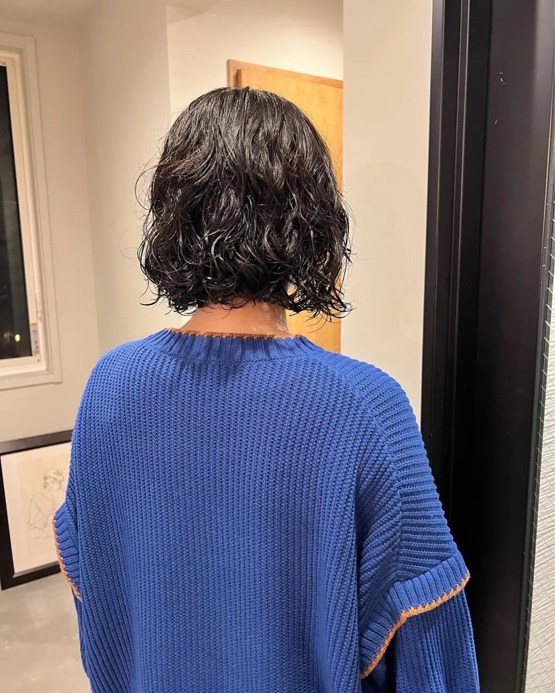 ミディアム パーマ ミディアムパーマ /癖毛パーマのヘアスタイル