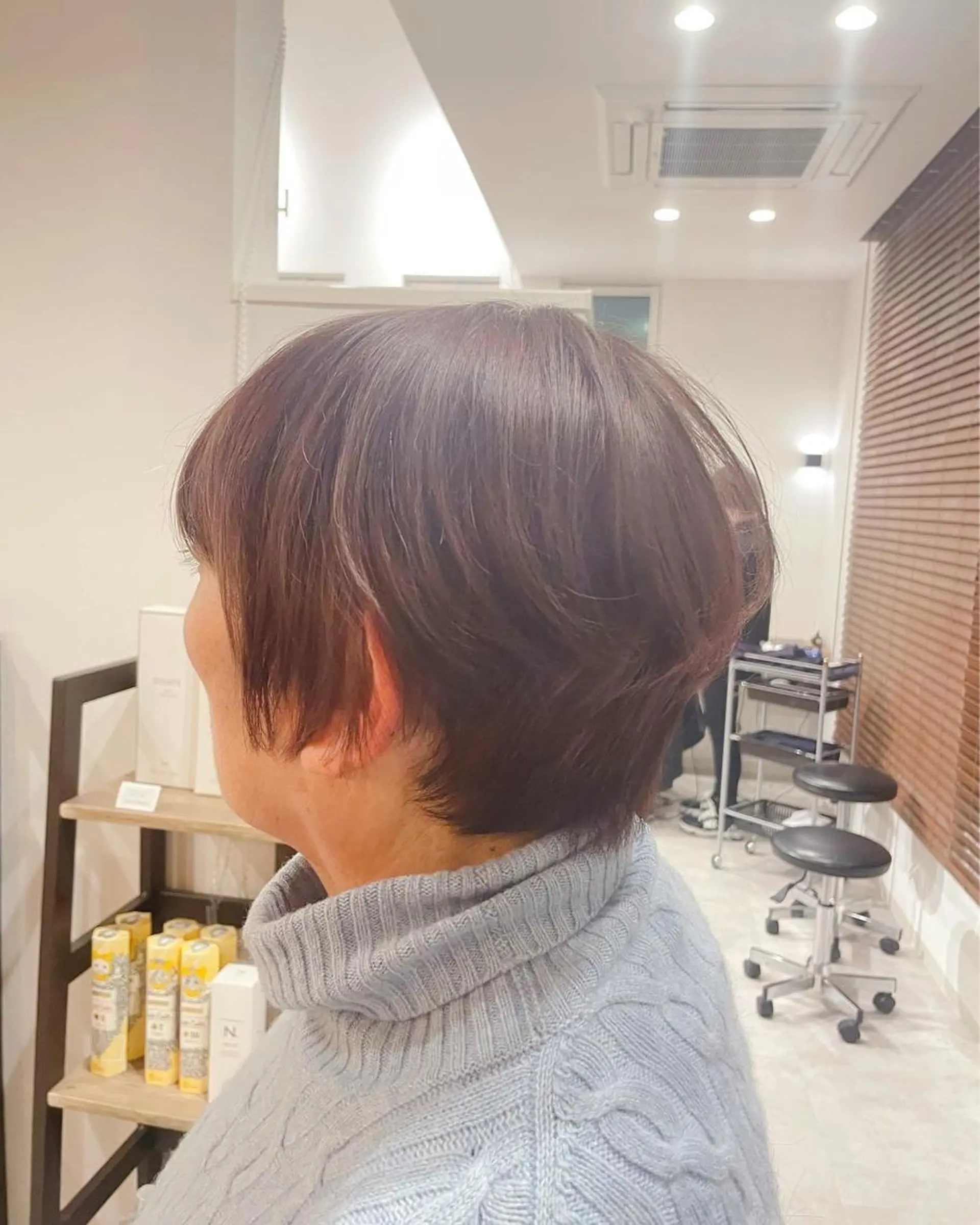 ショート カラー 山越 美裕樹のヘアスタイル