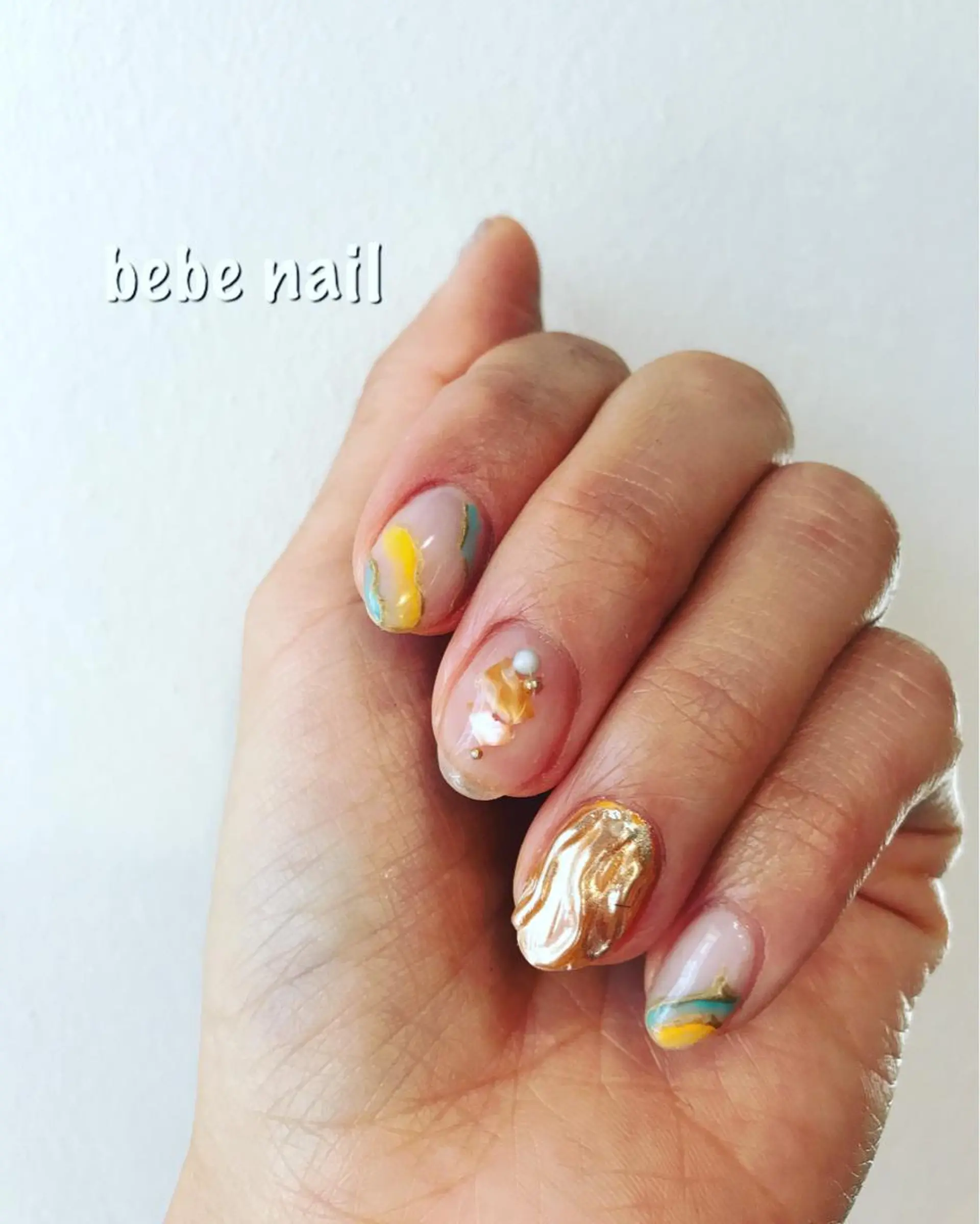 ネイル ジェルネイル ニュアンスネイル パラジェル Ann nailのネイルデザイン