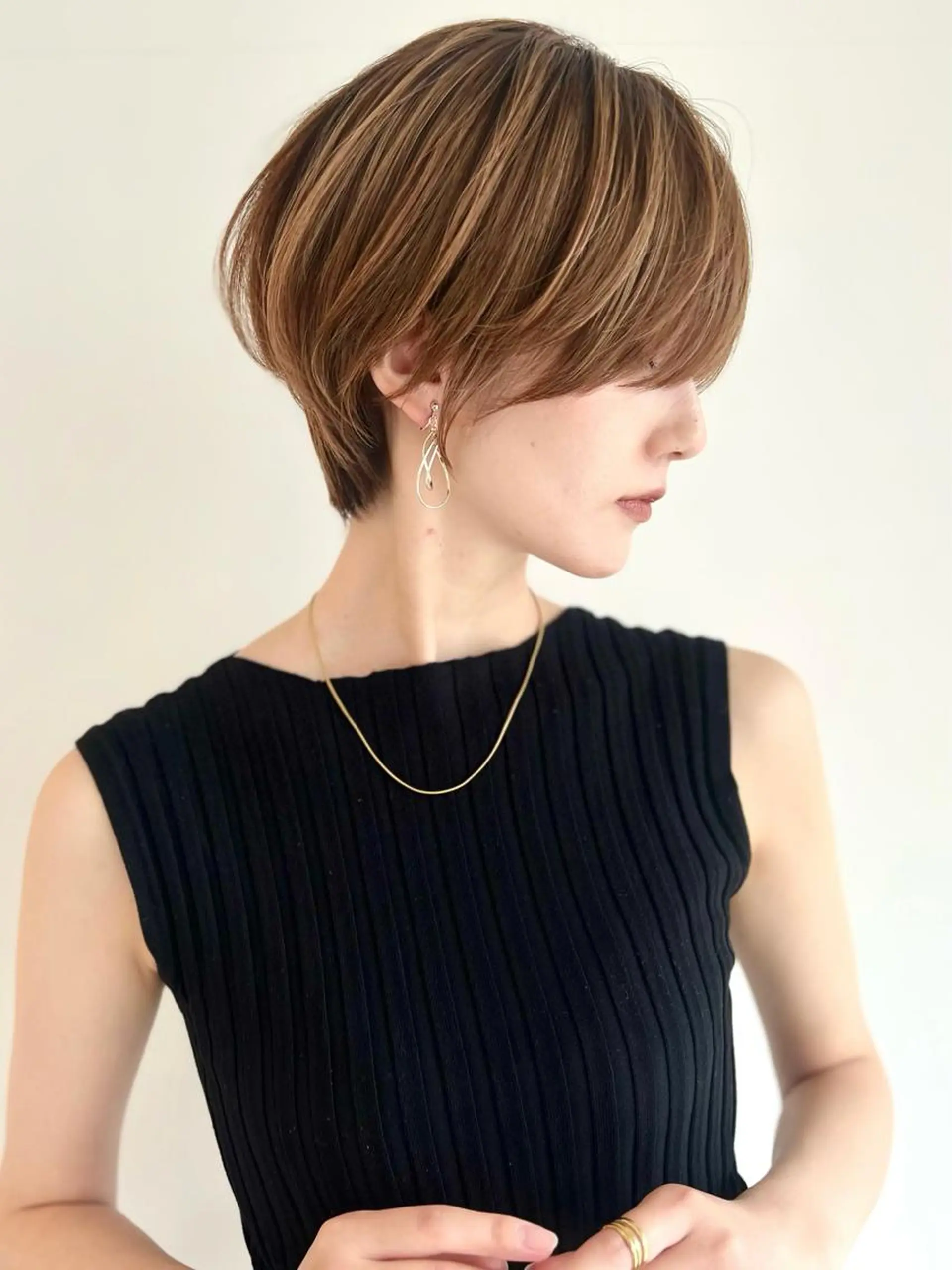 ショート ショート/ボブ/縮毛 三上達大のヘアスタイル