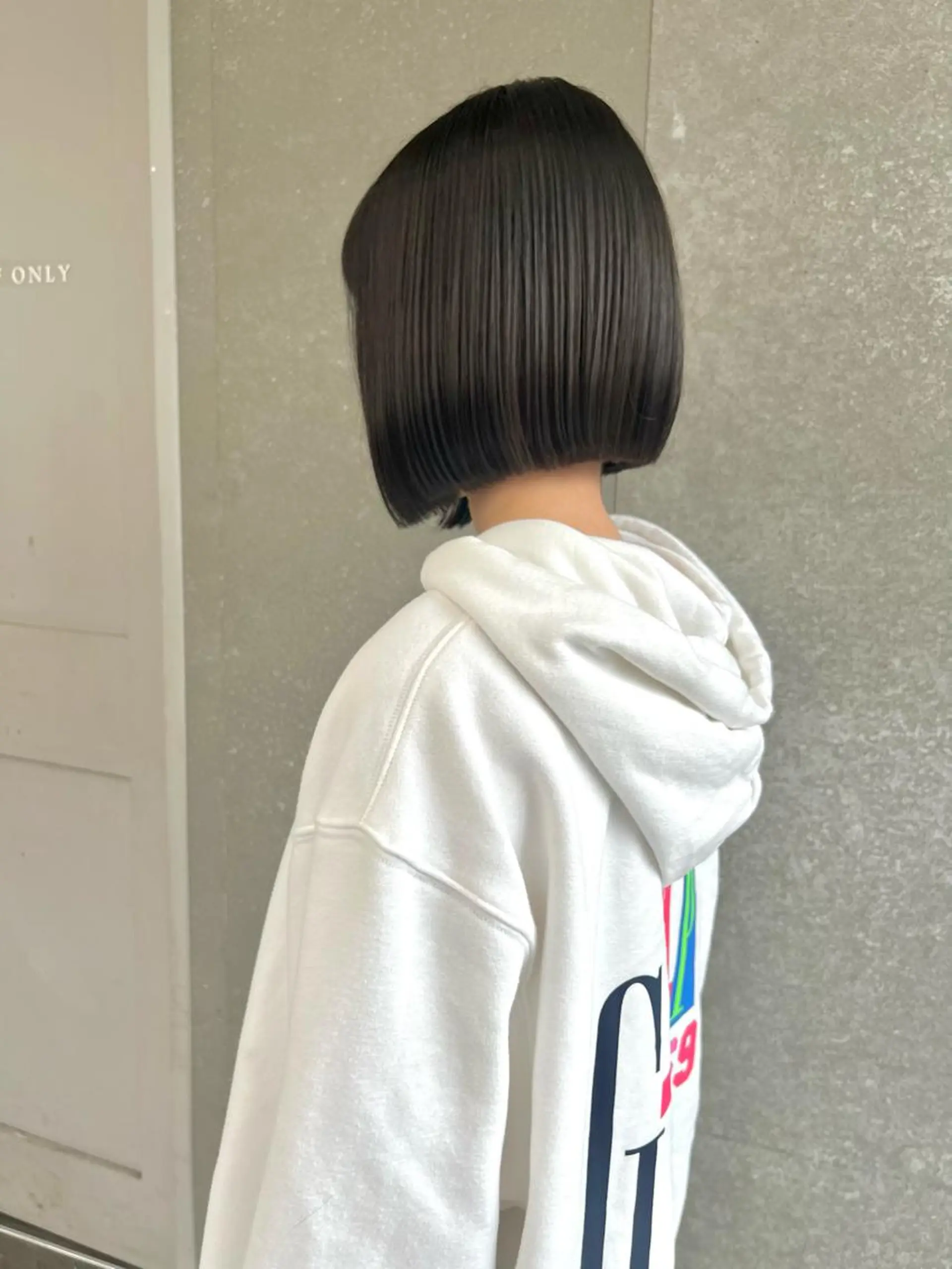 ショート カット 縮毛矯正 トリートメント ヘアセット 艶感カラー/縮毛矯正 髪質改善/三ツ木一生のヘアスタイル