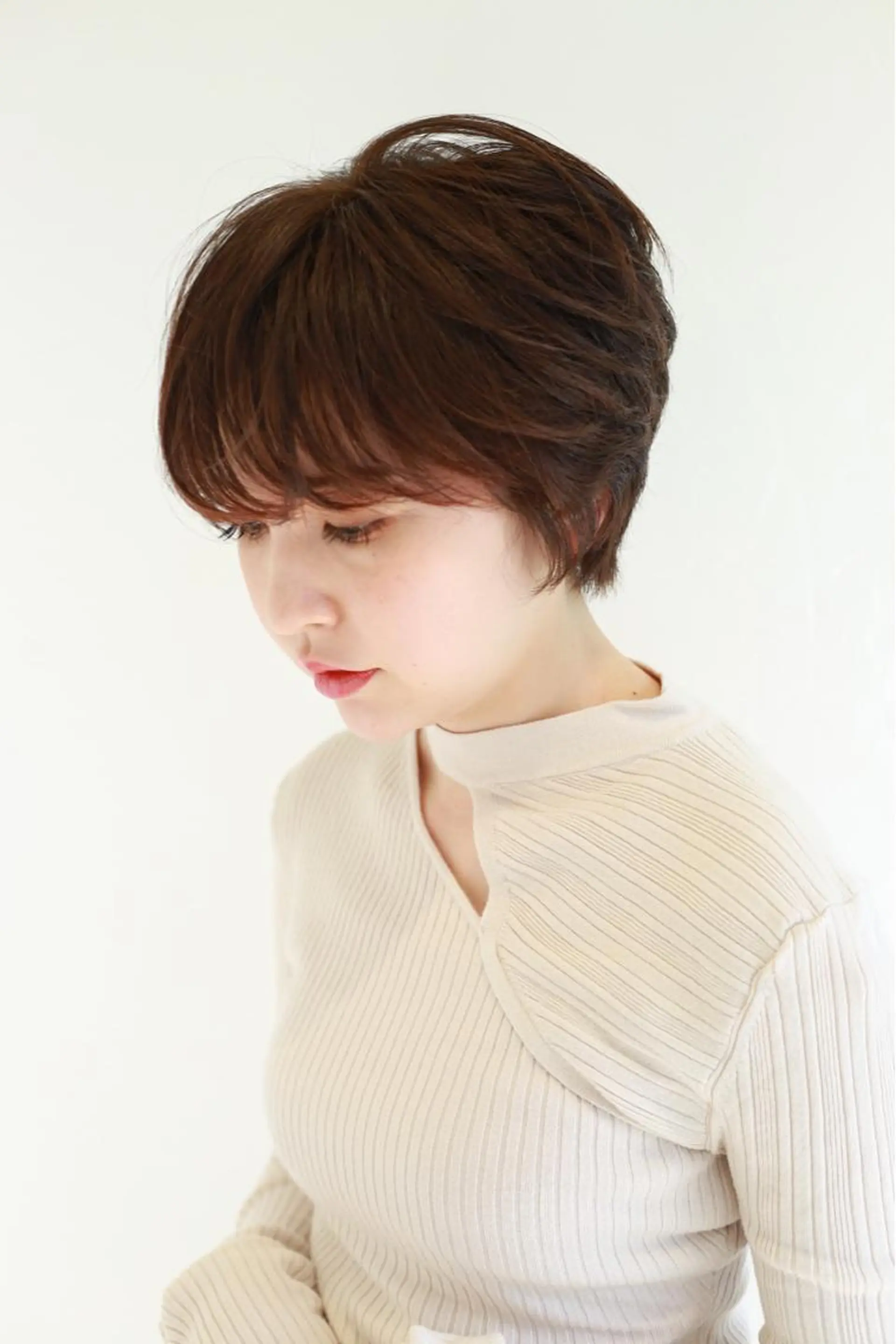 ショート 似合わせカット 迫留由弥のヘアスタイル