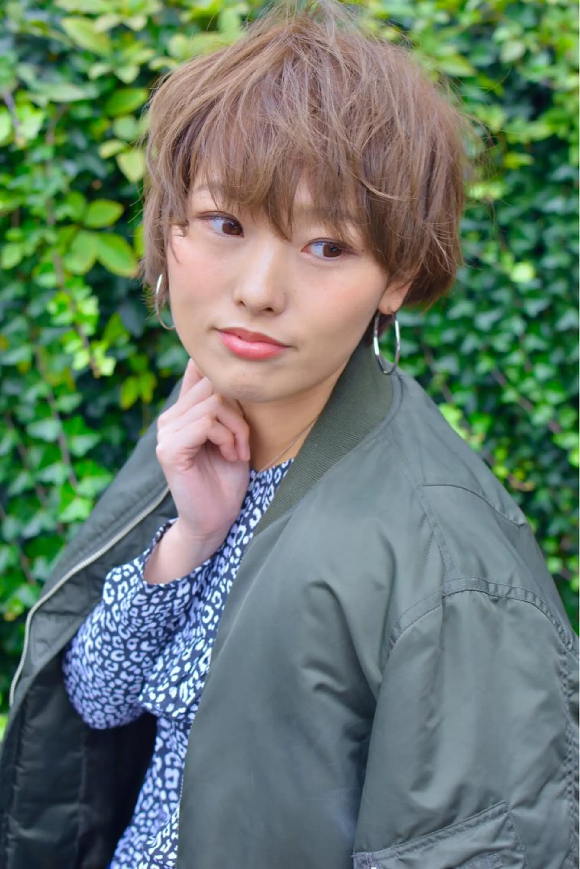 ショート カラー ショート、ボブ シマダマサトのヘアスタイル