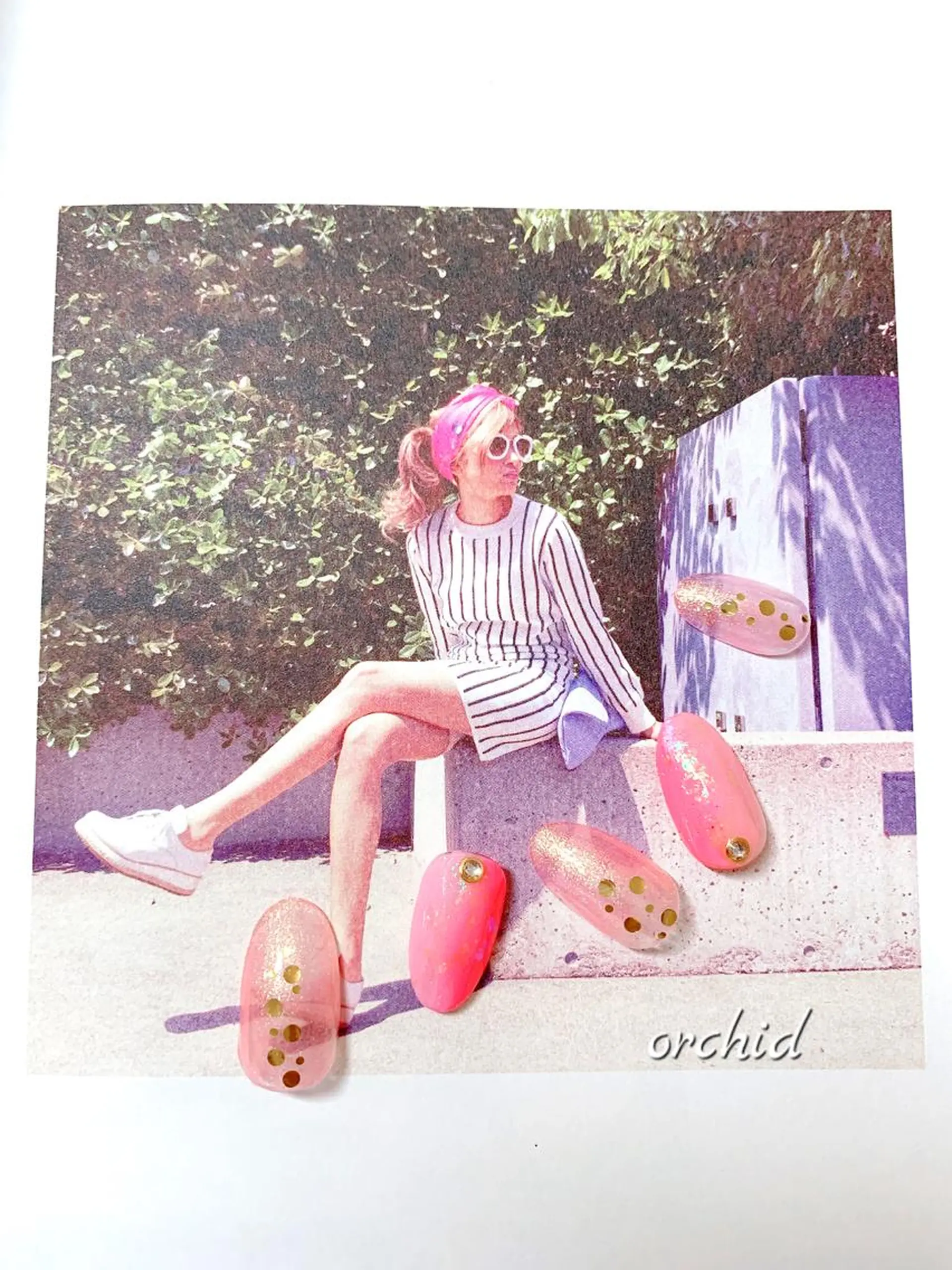 ネイル orchid ♡オーキッドのネイルデザイン