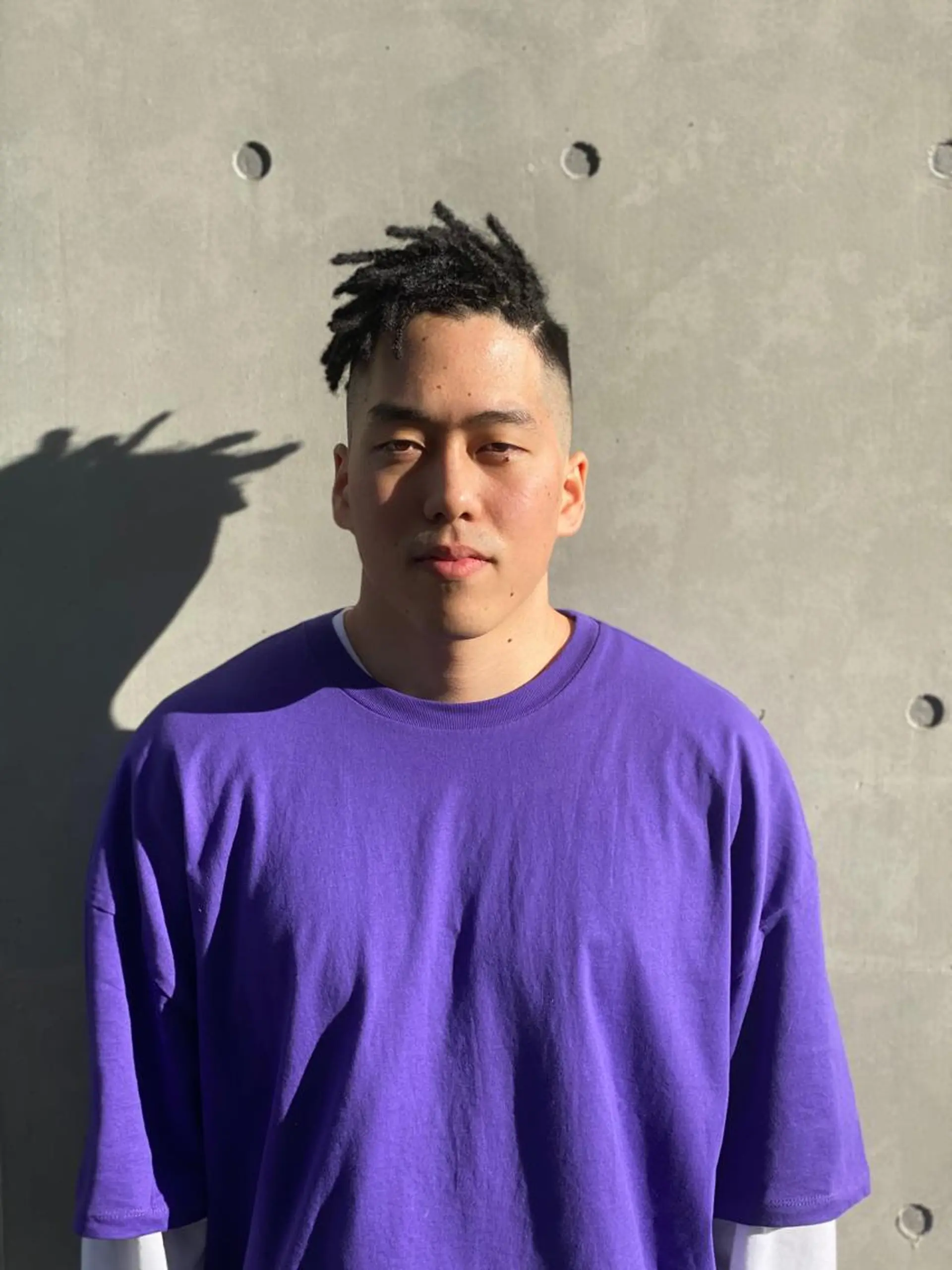 ショート パーマ 中元 淳のヘアスタイル