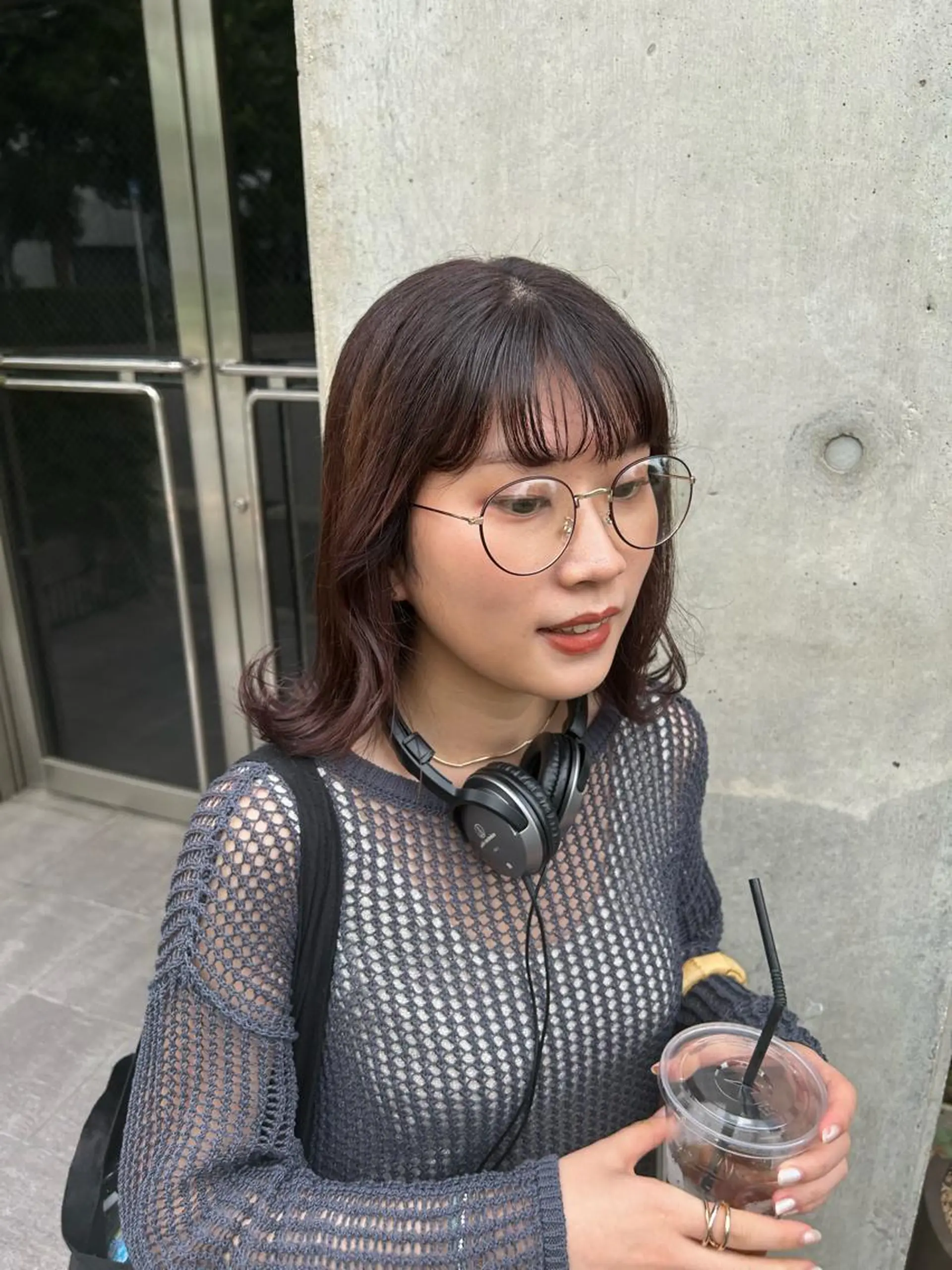 ミディアム カラー メイ🩰 梅田/お呼ばれヘアのヘアスタイル