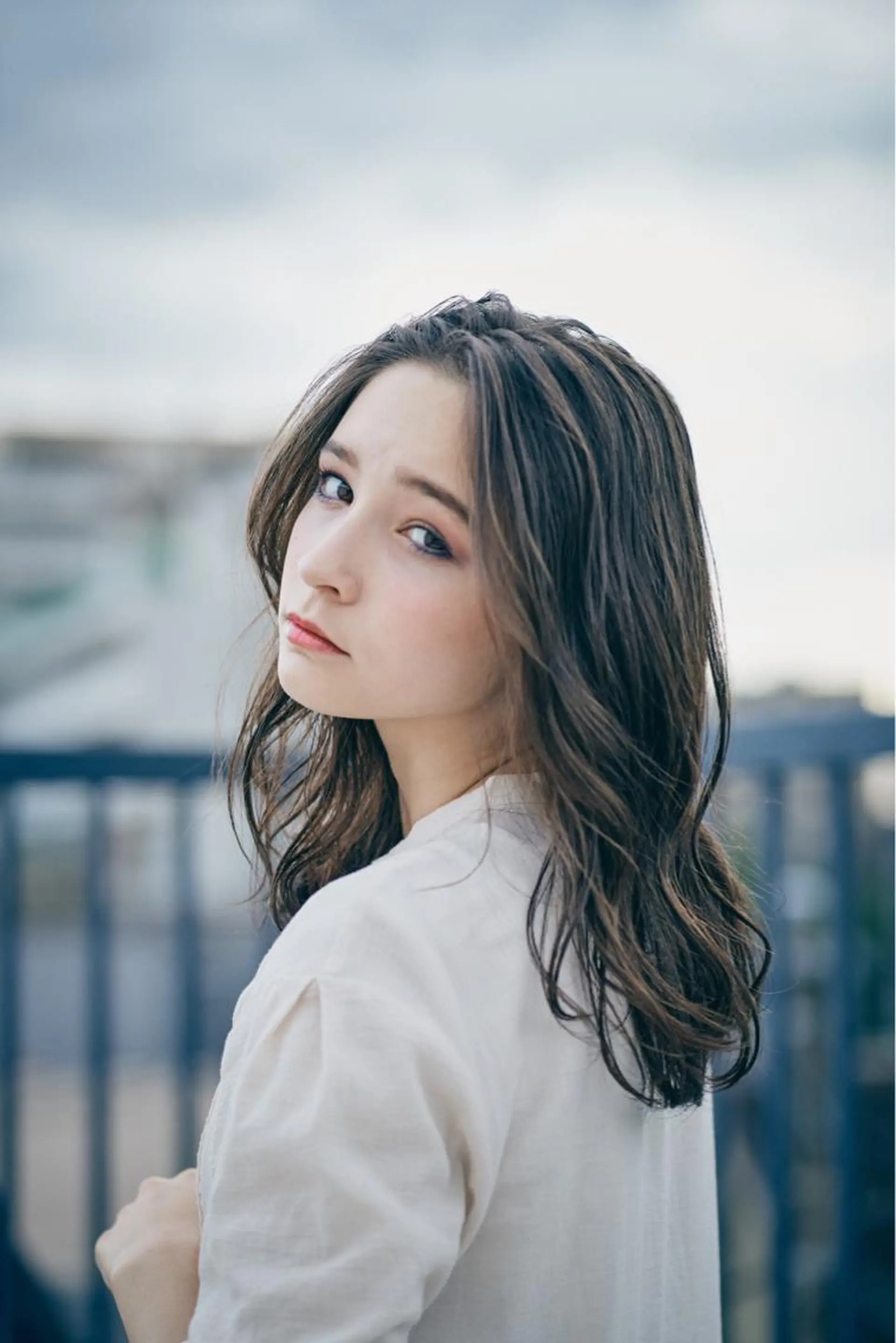 セミロング カット ヘアカラー トリートメント ［パサつき改善］＊ 髪質改善ケアサロン＊のヘアスタイル