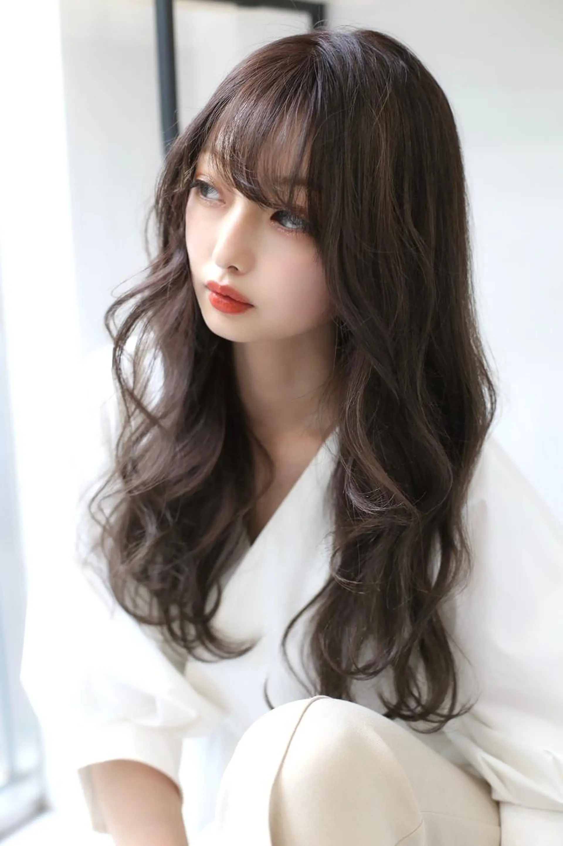 ロング ヘアアレンジ カラー 💎lino _by _ACNE💎 🧸のヘアスタイル