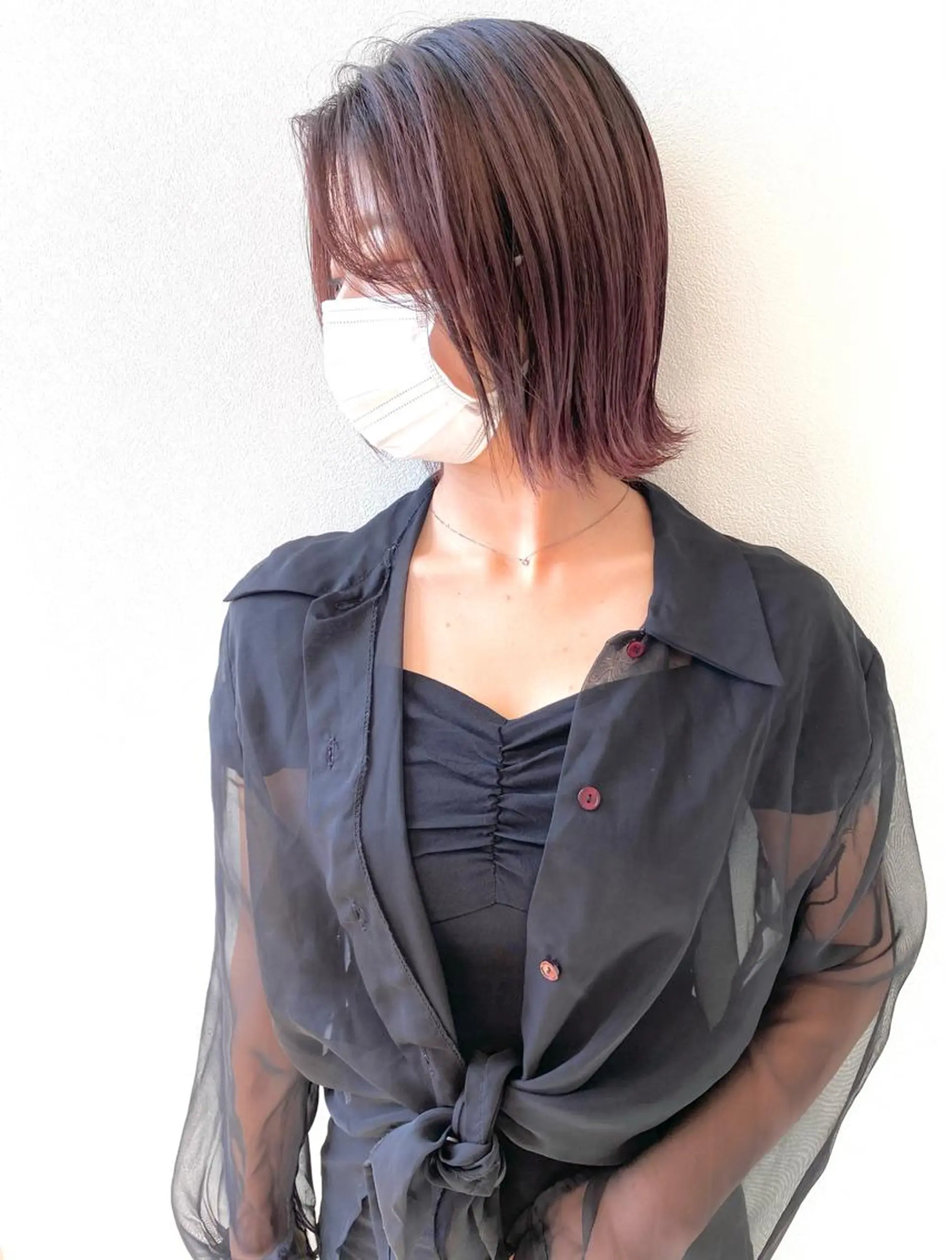 ショート カット ヘアカラー トリートメント MYRTLE TSUNODAのヘアスタイル