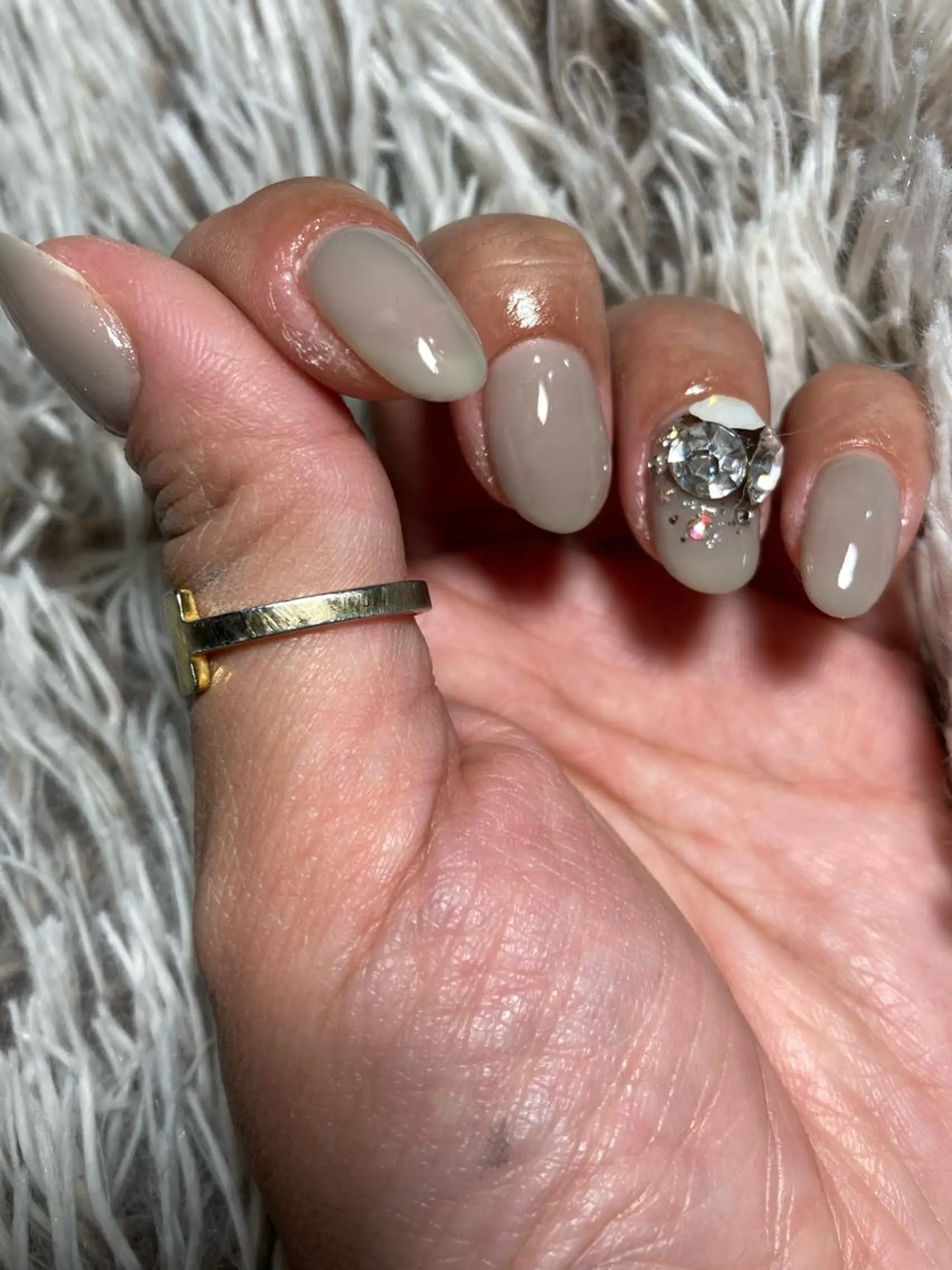 ショート ネイル ハンドネイル フットネイル ✴︎ Delightのネイルデザイン