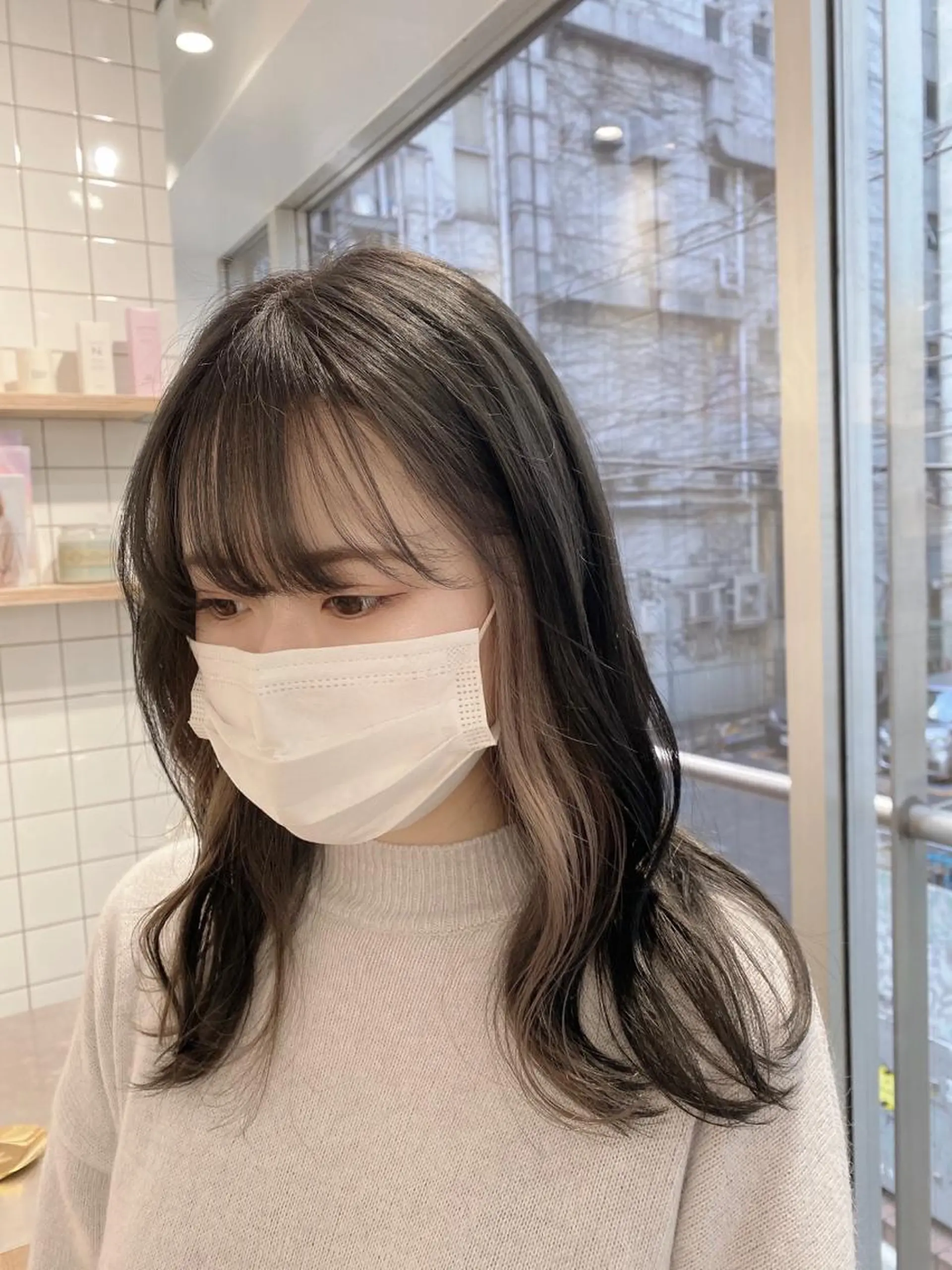 ロング カラー ブリーチ指名 NO1🌈SAKIのヘアスタイル