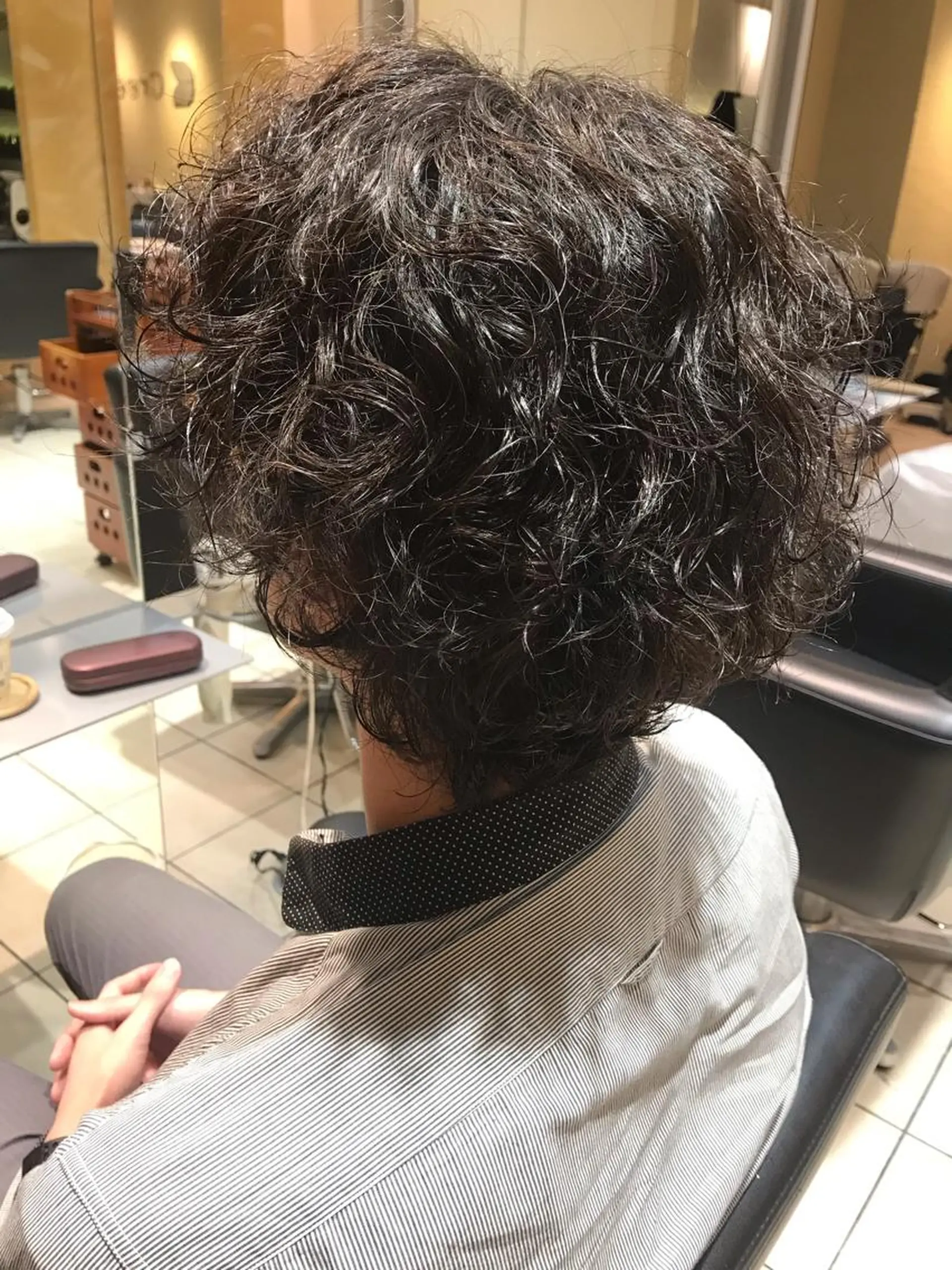 メンズ カット パーマ トリートメント 【髪質改善💎韓国風 レイヤー🌷】山川のヘアスタイル