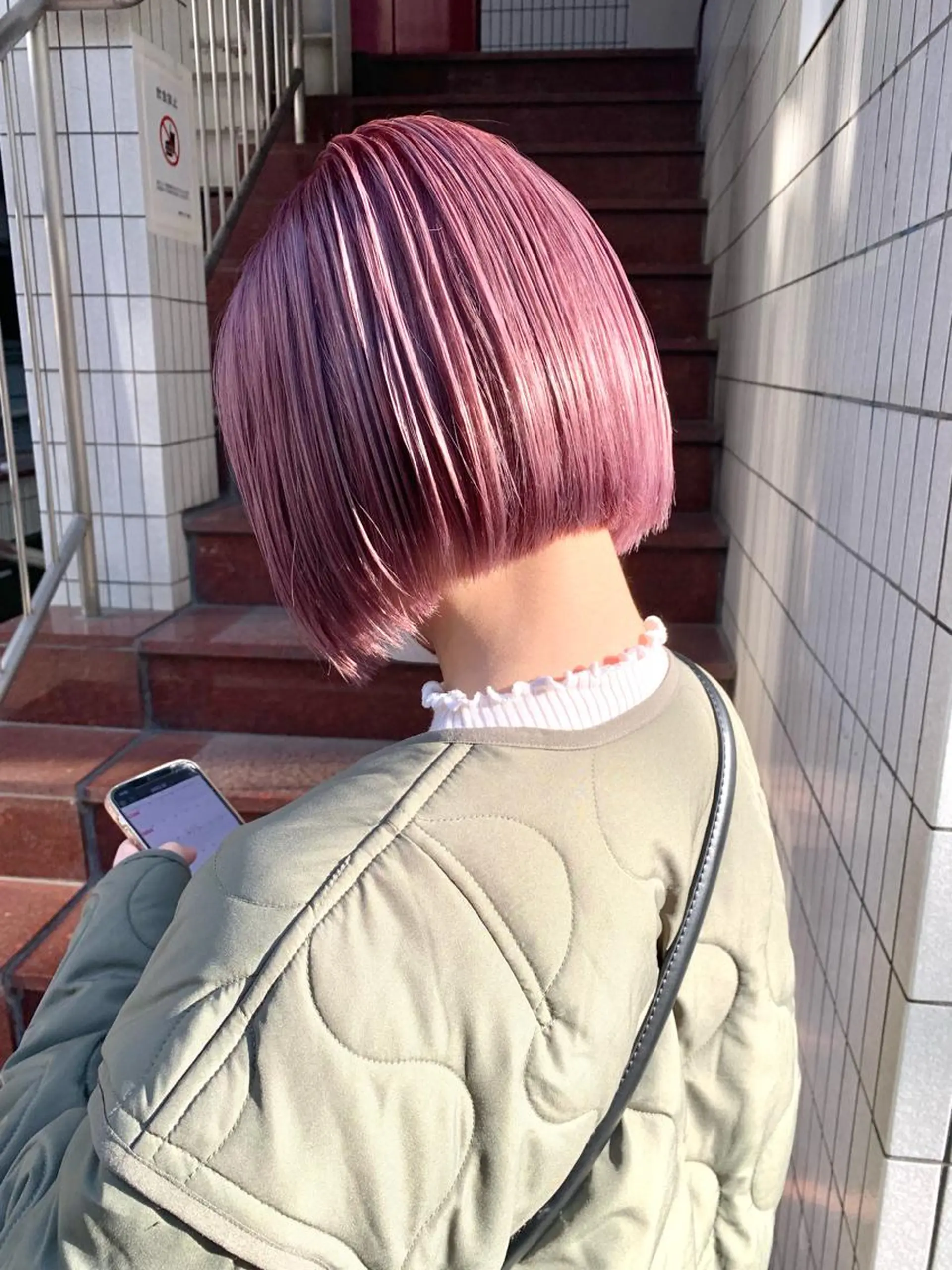 ロング カラー ヘアアレンジ ハイトーン/美髪矯正 🍃大江拓実のヘアスタイル